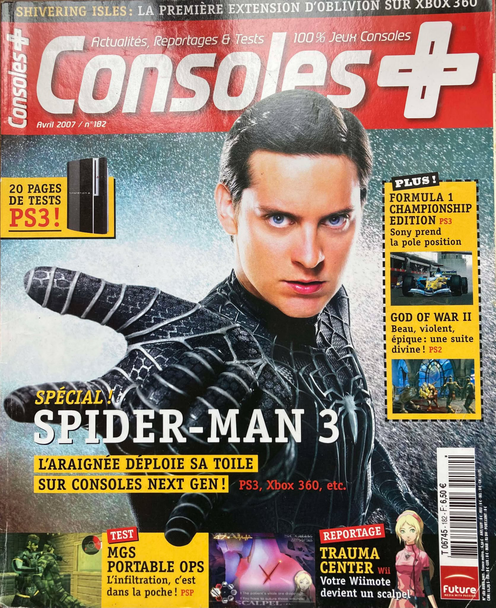 Première page de consoleplus numero182