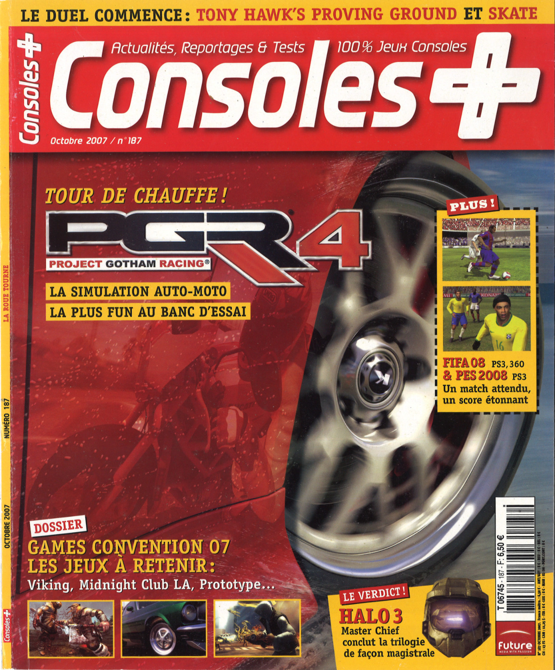 Première page de consoleplus numero187