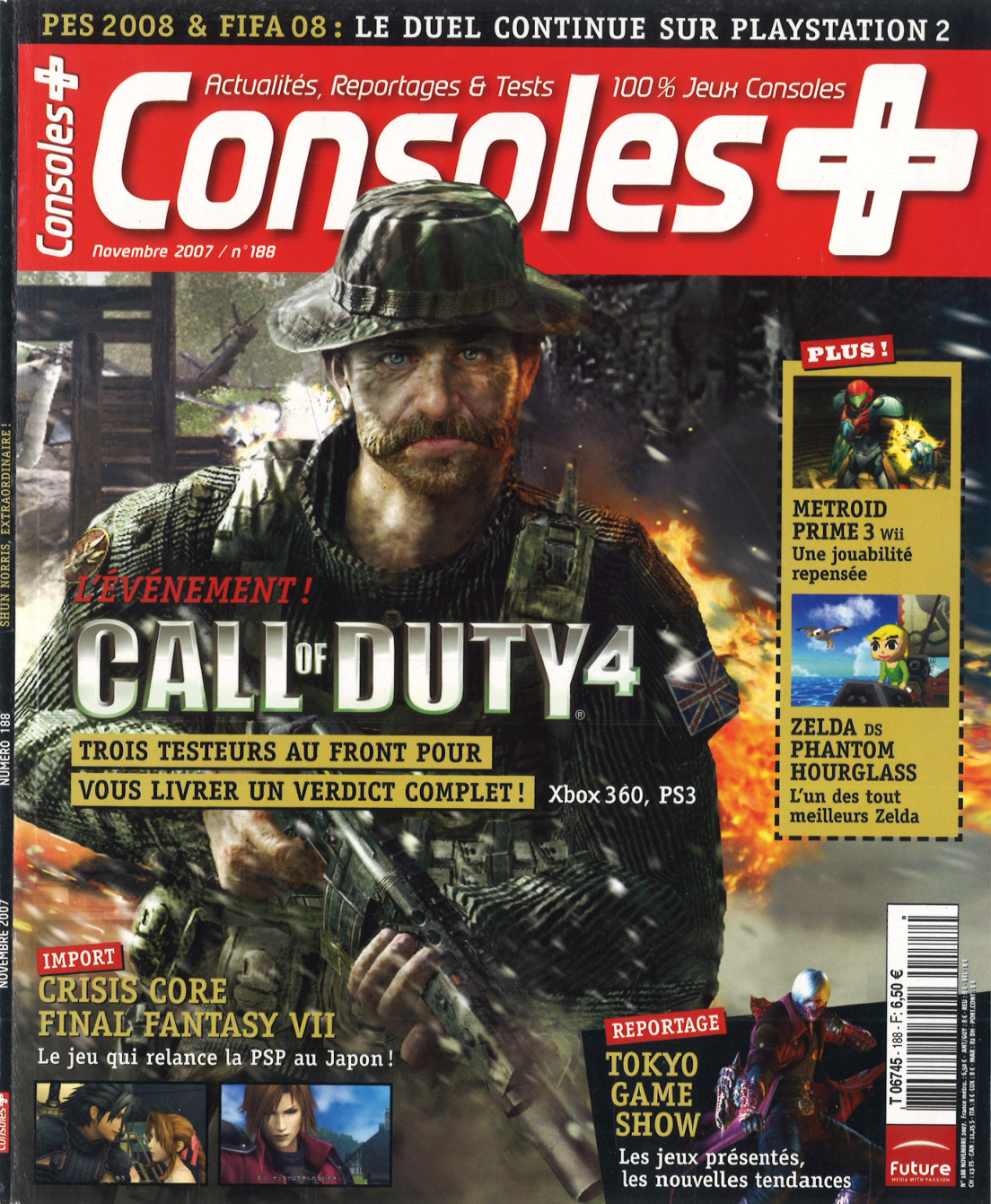 Première page de consoleplus numero188