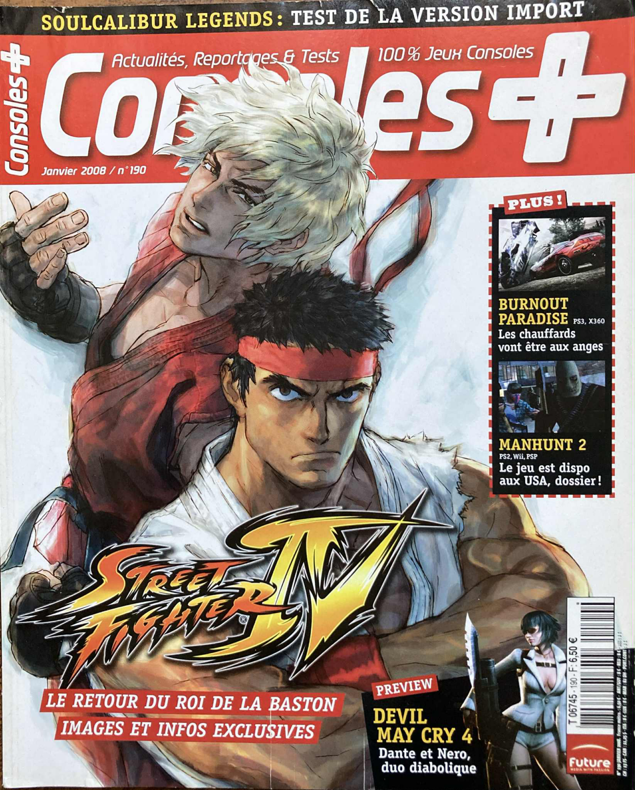 Première page de consoleplus numero190