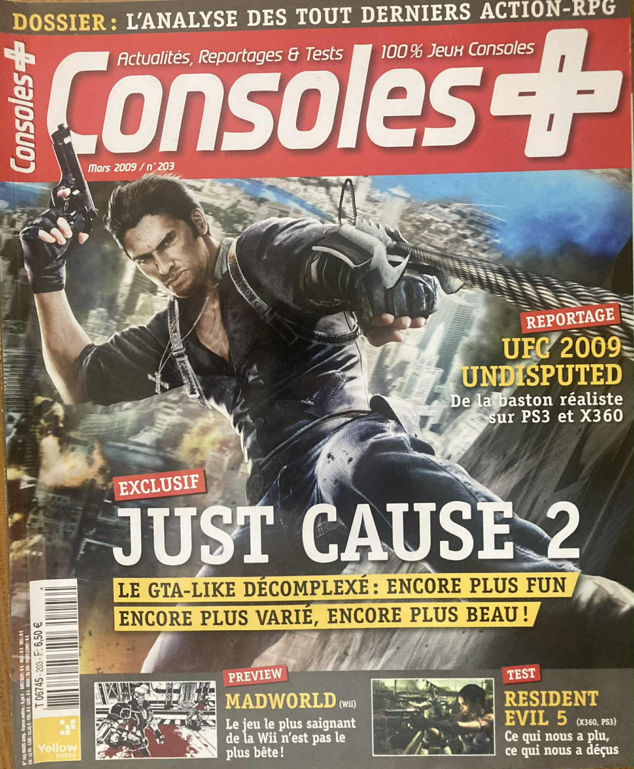 Première page de consoleplus numero203
