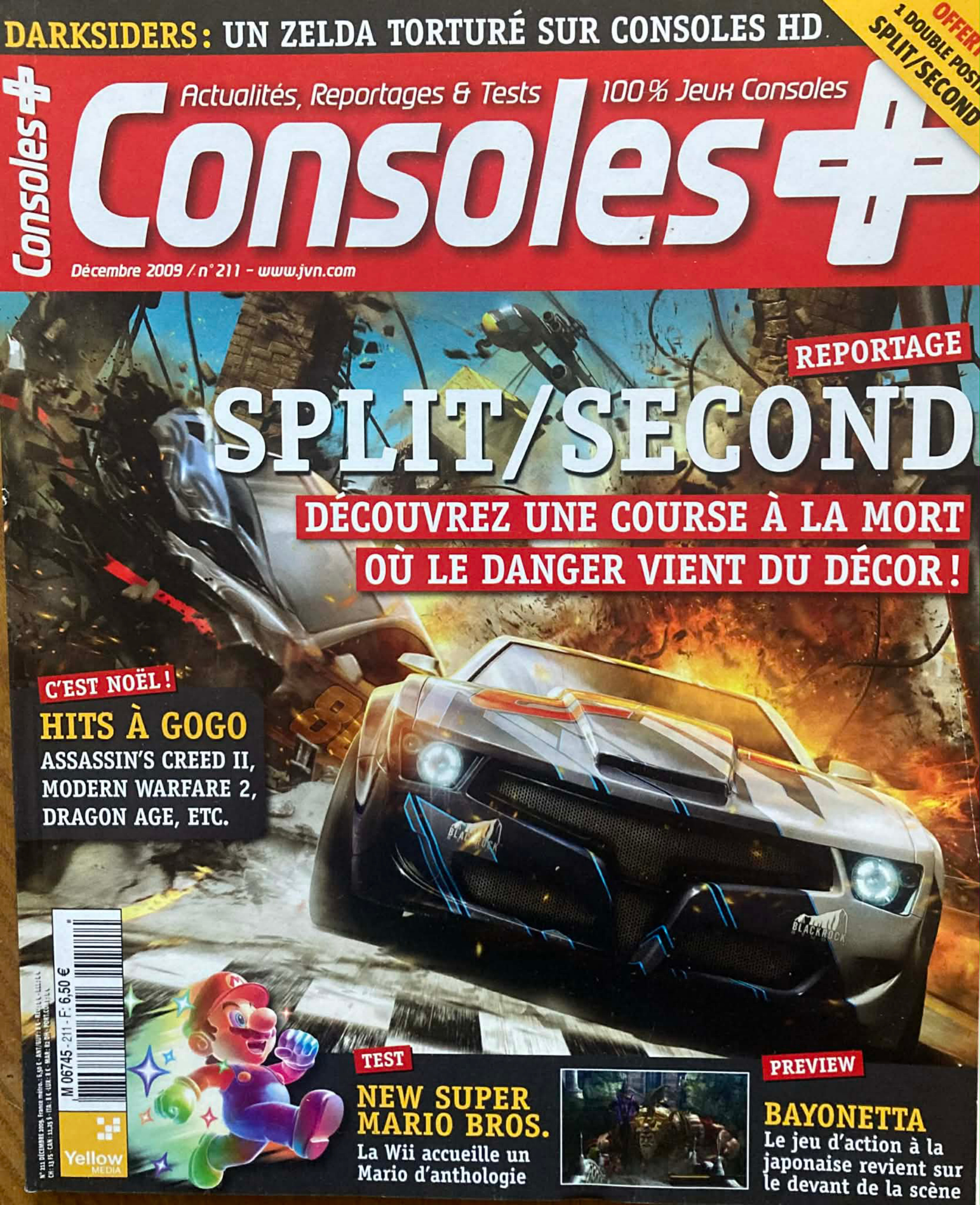 Première page de consoleplus numero211