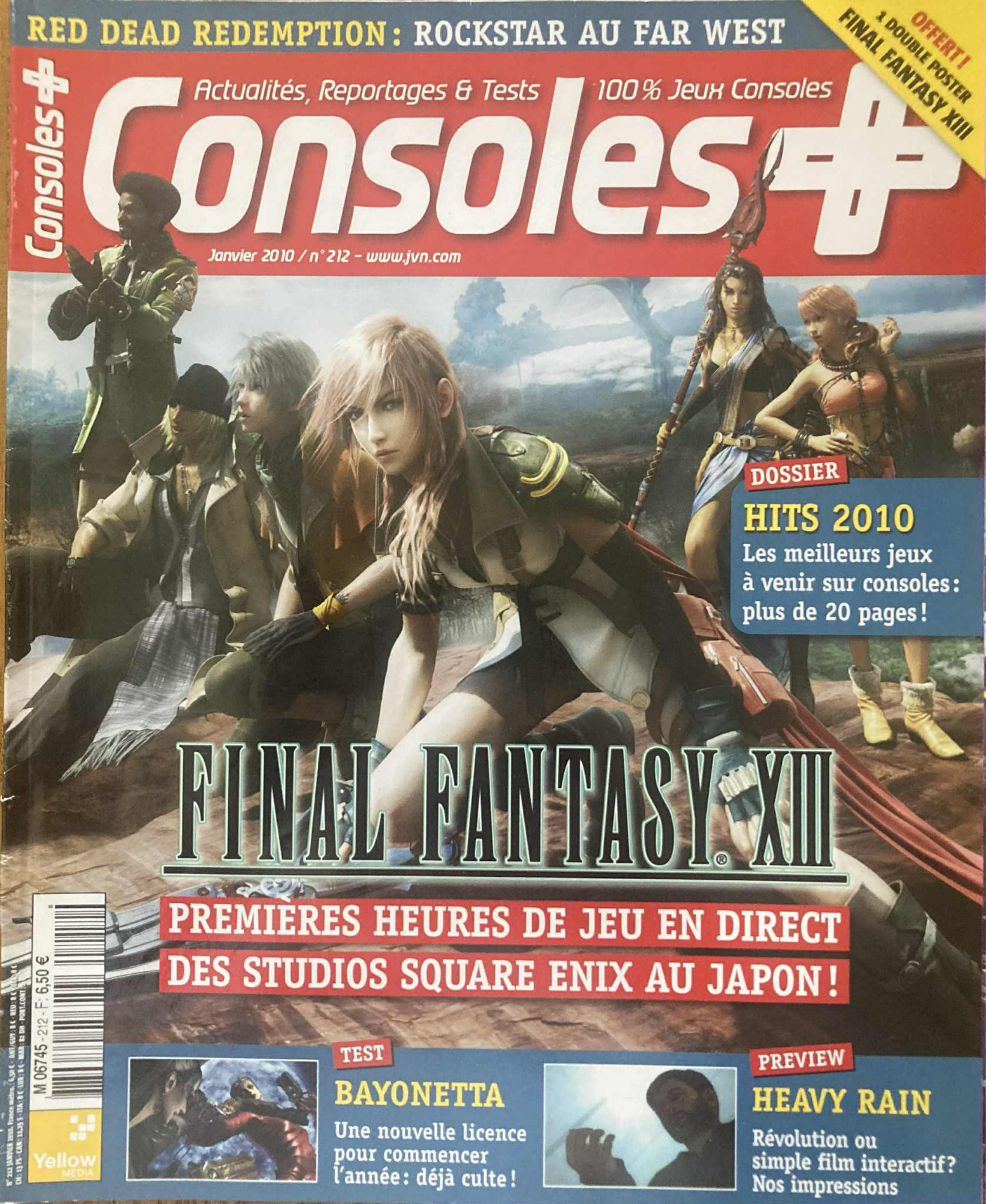 Première page de consoleplus numero212