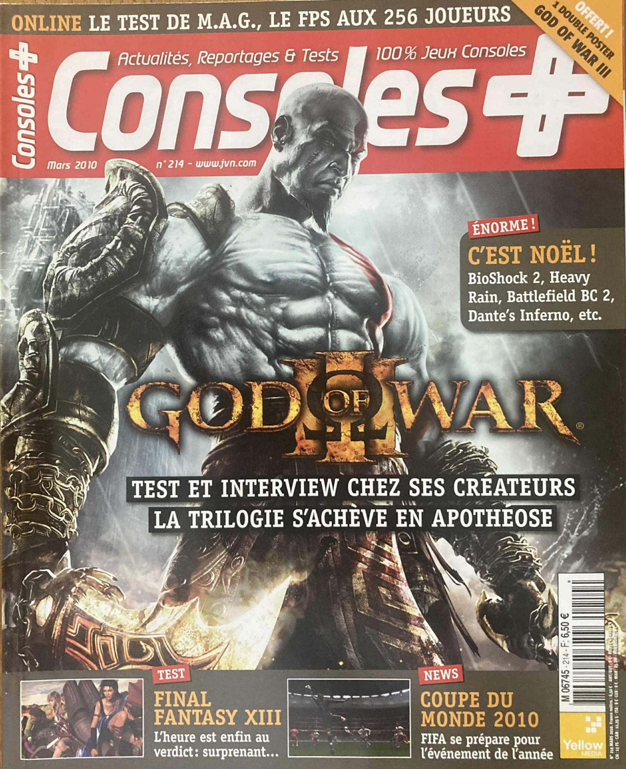 Première page de consoleplus numero214