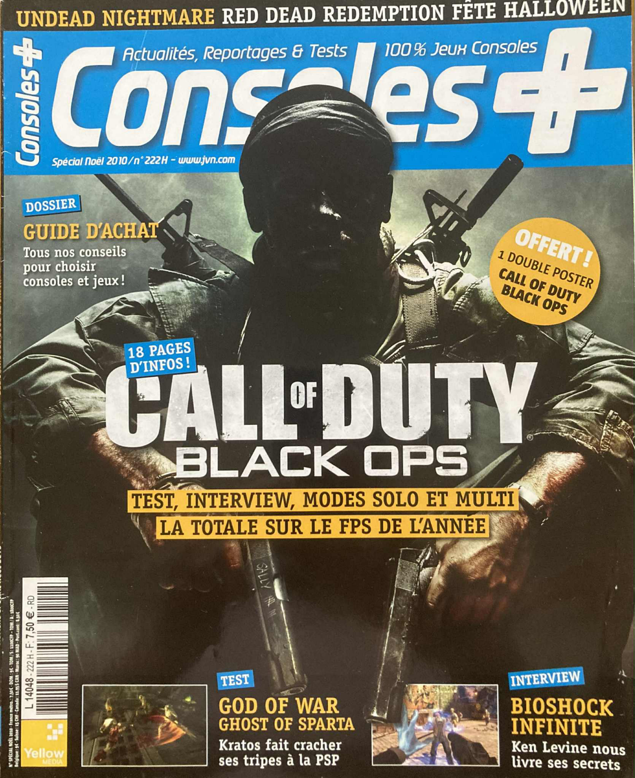 Première page de consoleplus numero222