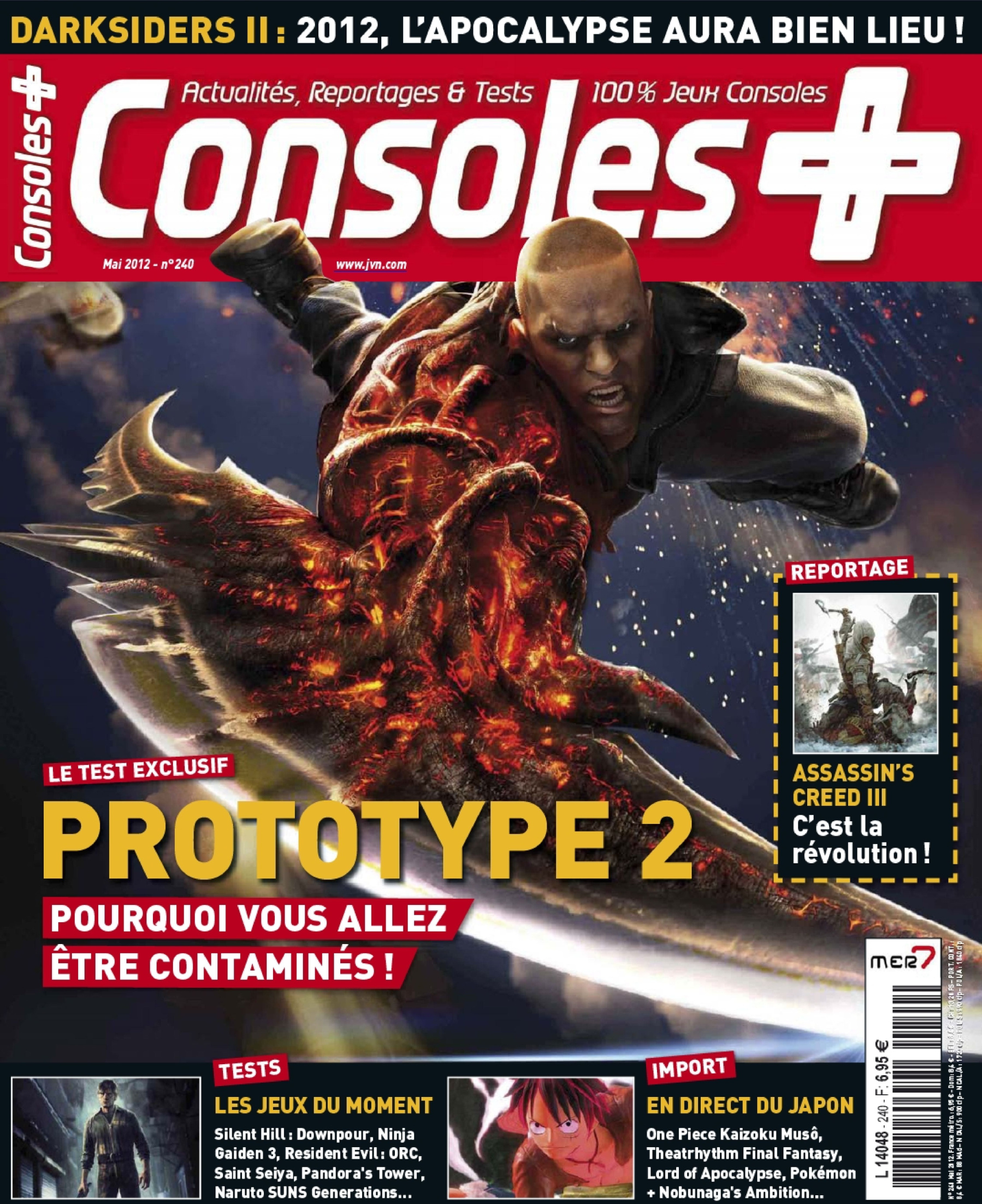 Première page de consoleplus numero240
