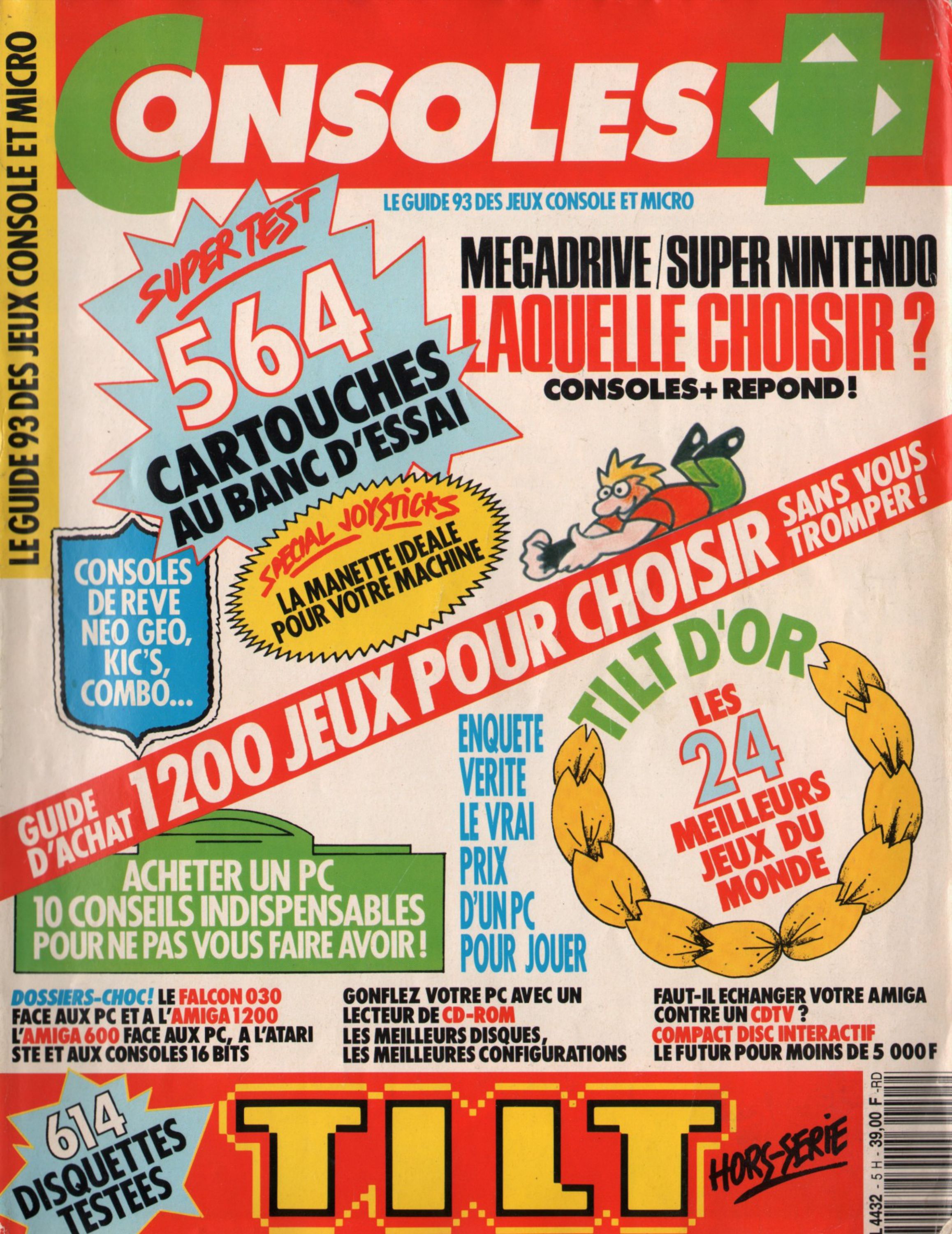 Première page de consoleplus numerohs005