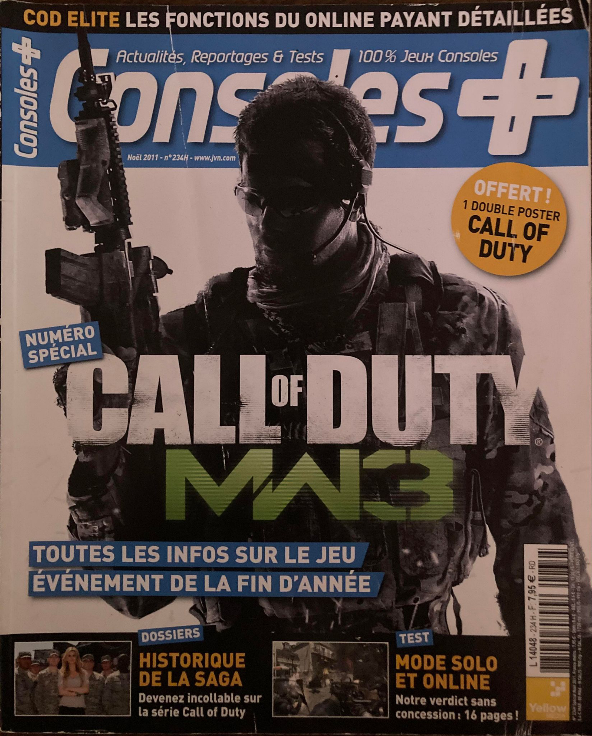 Première page de consoleplus numerohs234