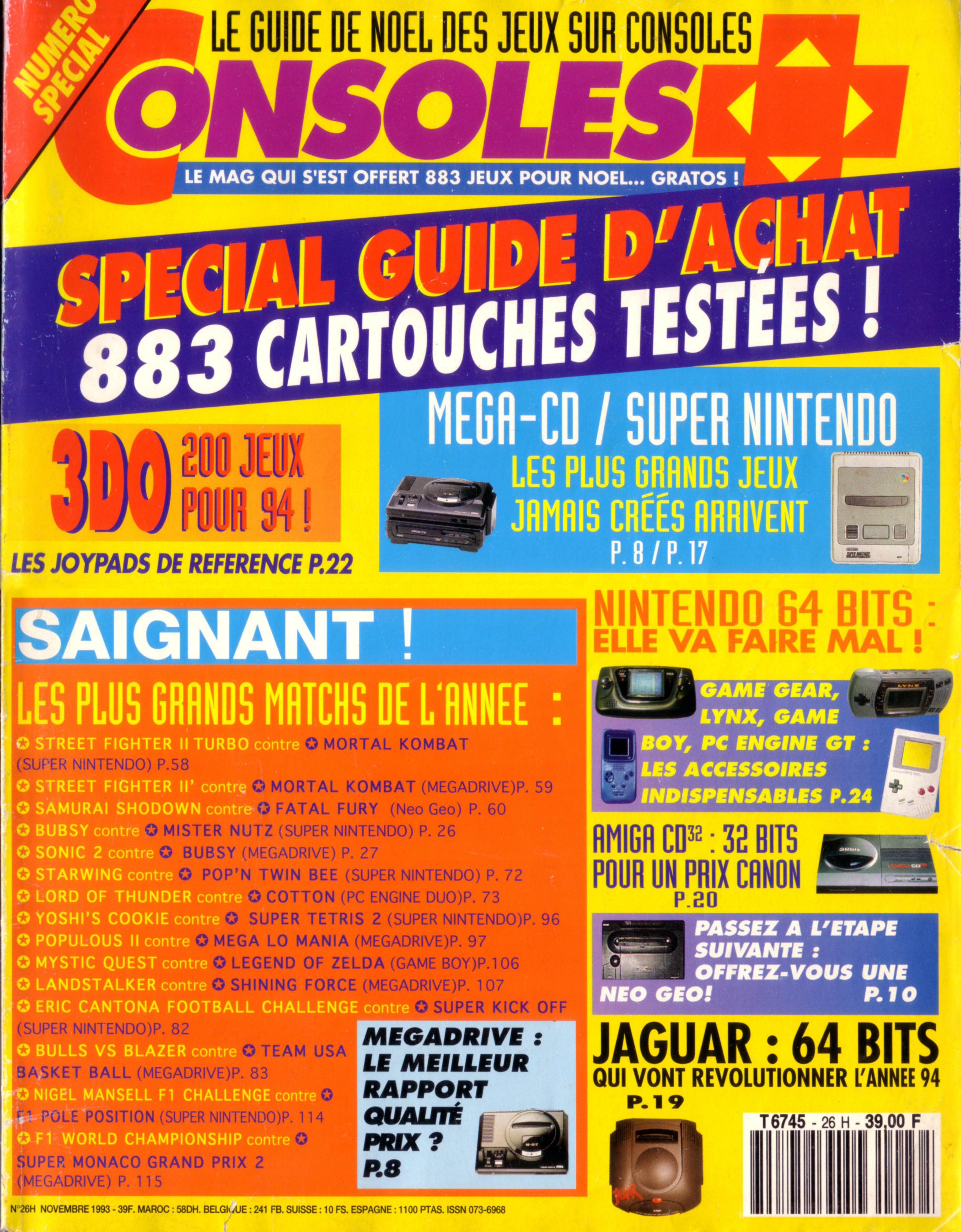 Première page de consoleplus numerohsa26