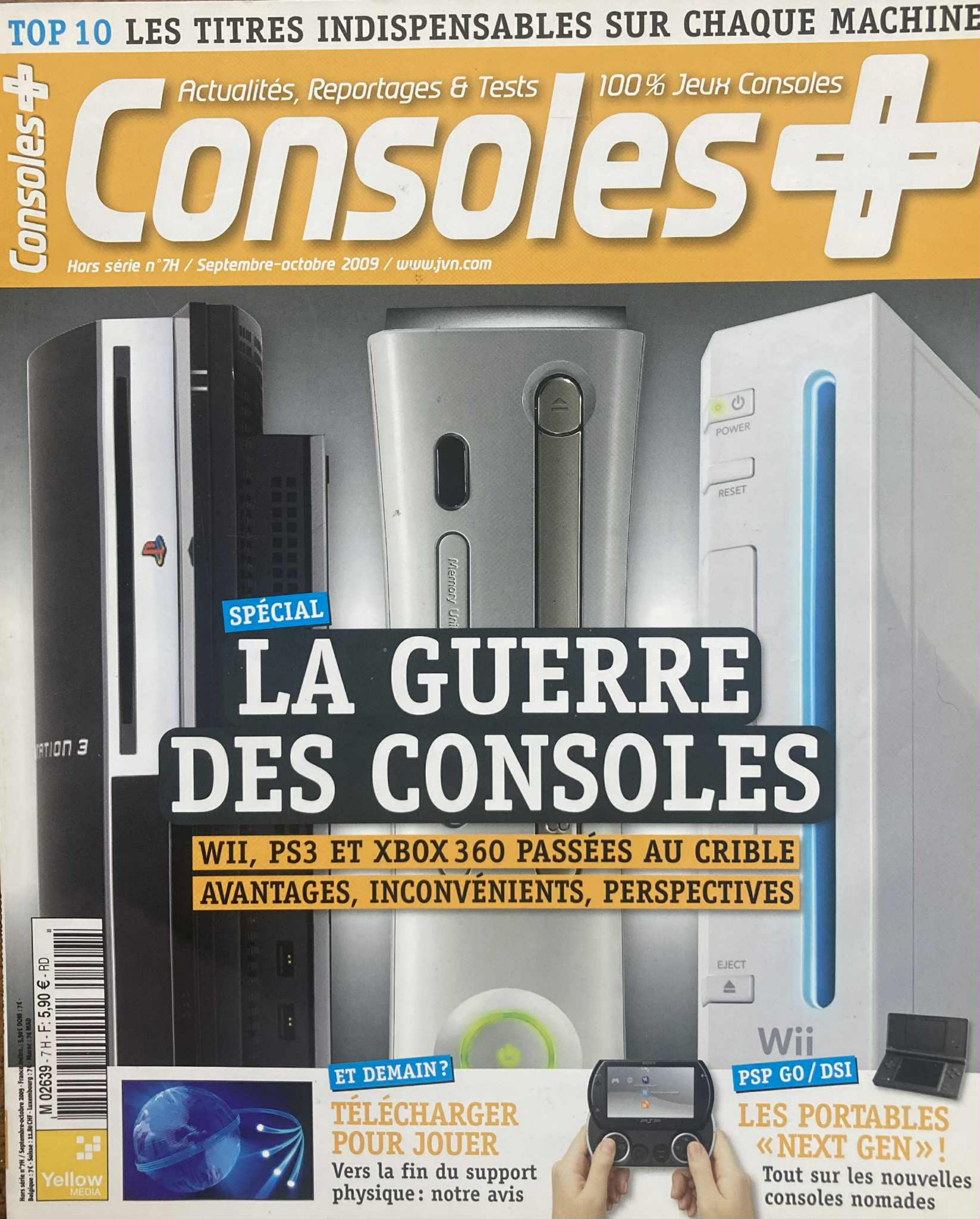 Première page de consoleplus numerohsc07