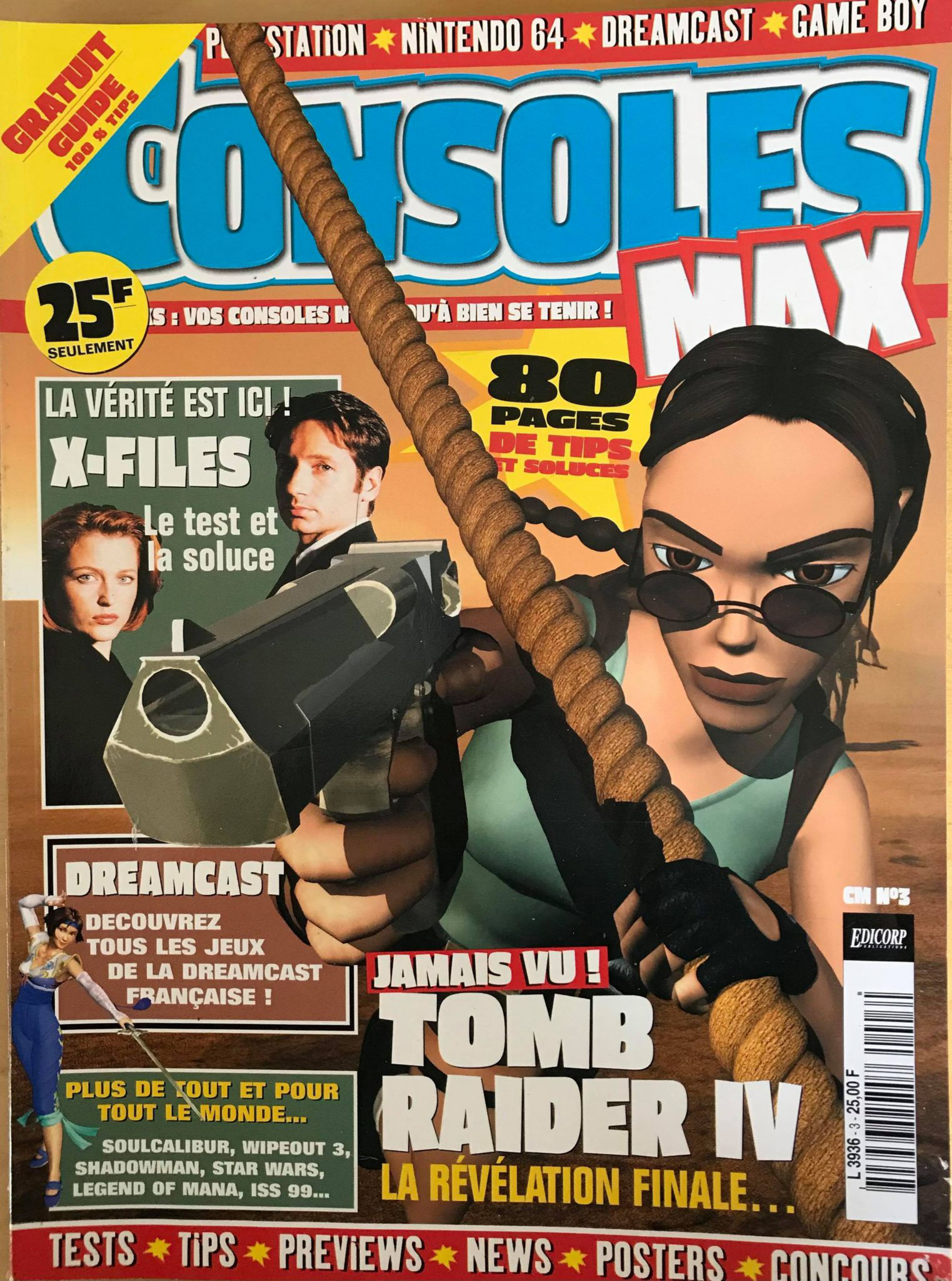 Première page de consolesmax numero03