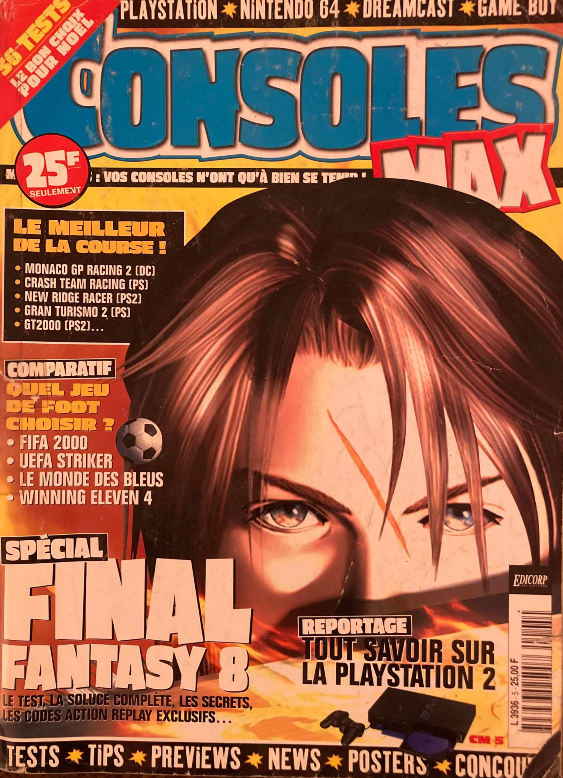 Première page de consolesmax numero05
