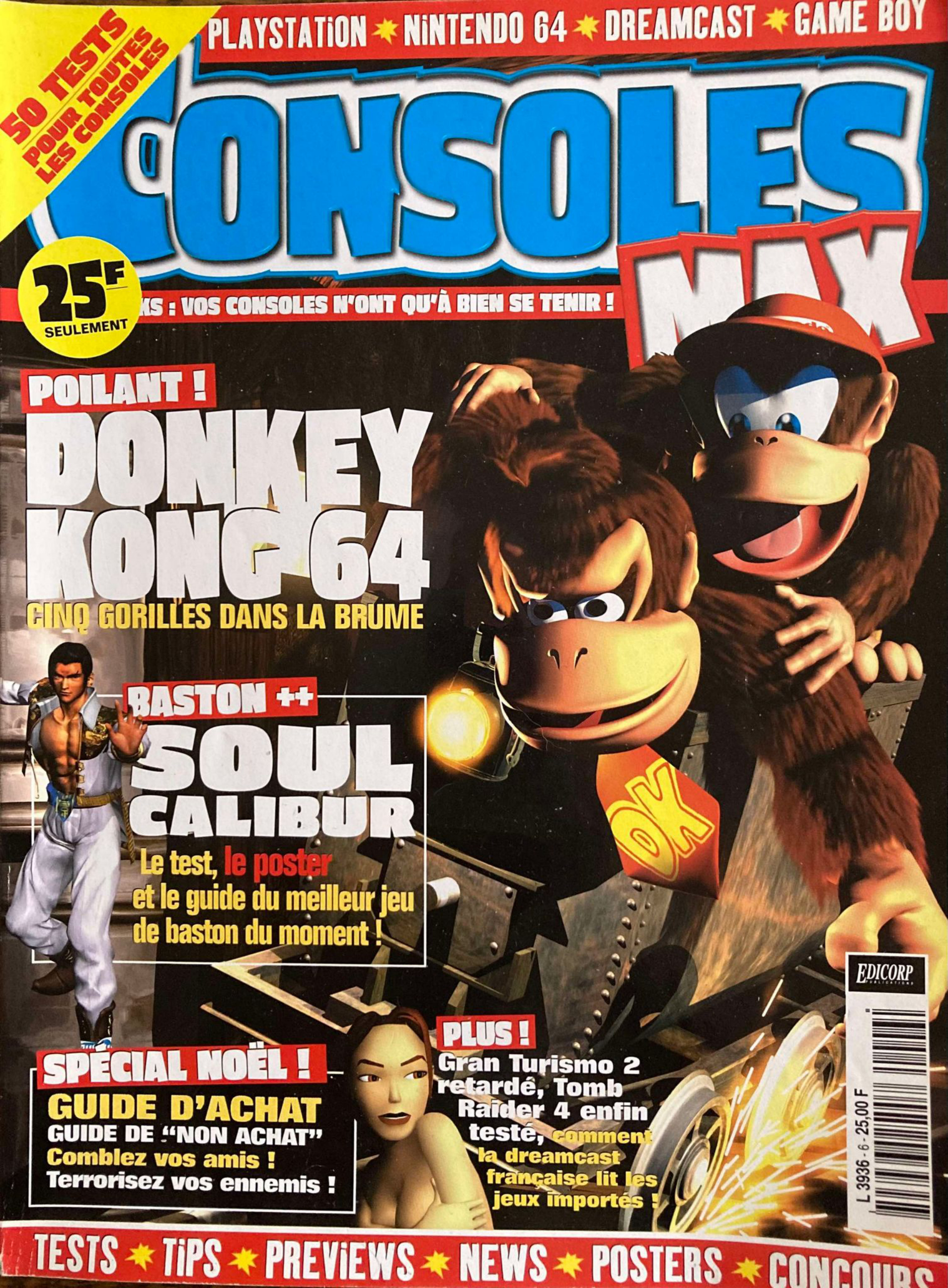 Première page de consolesmax numero06