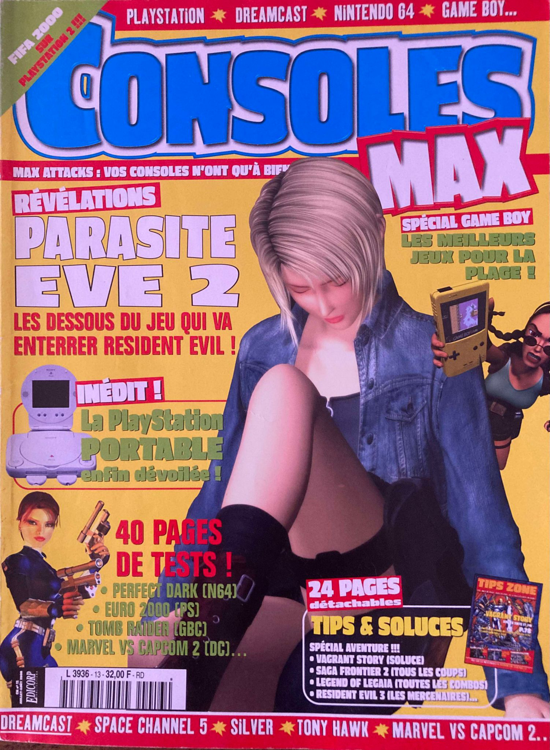 Première page de consolesmax numero13