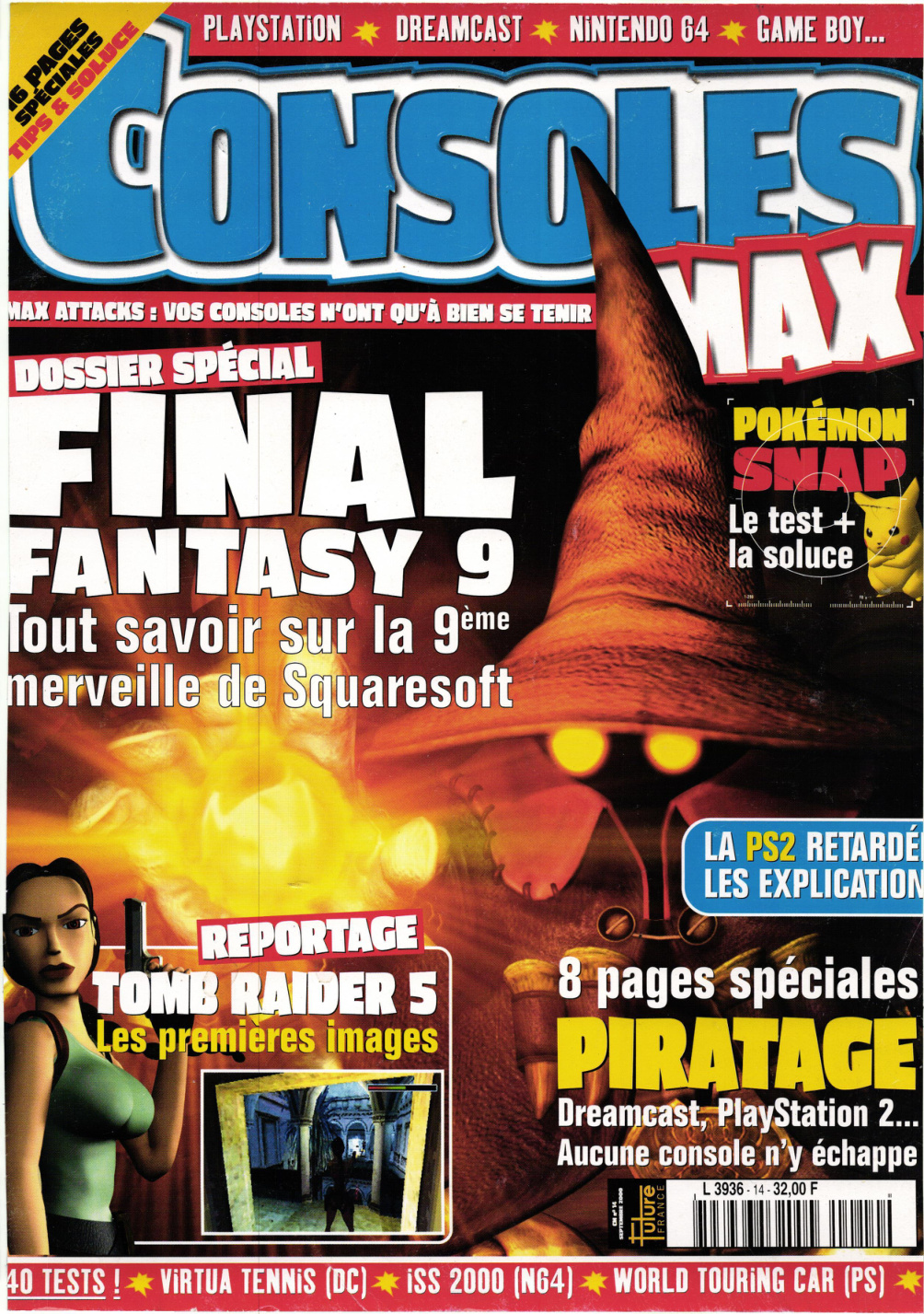 Première page de consolesmax numero14