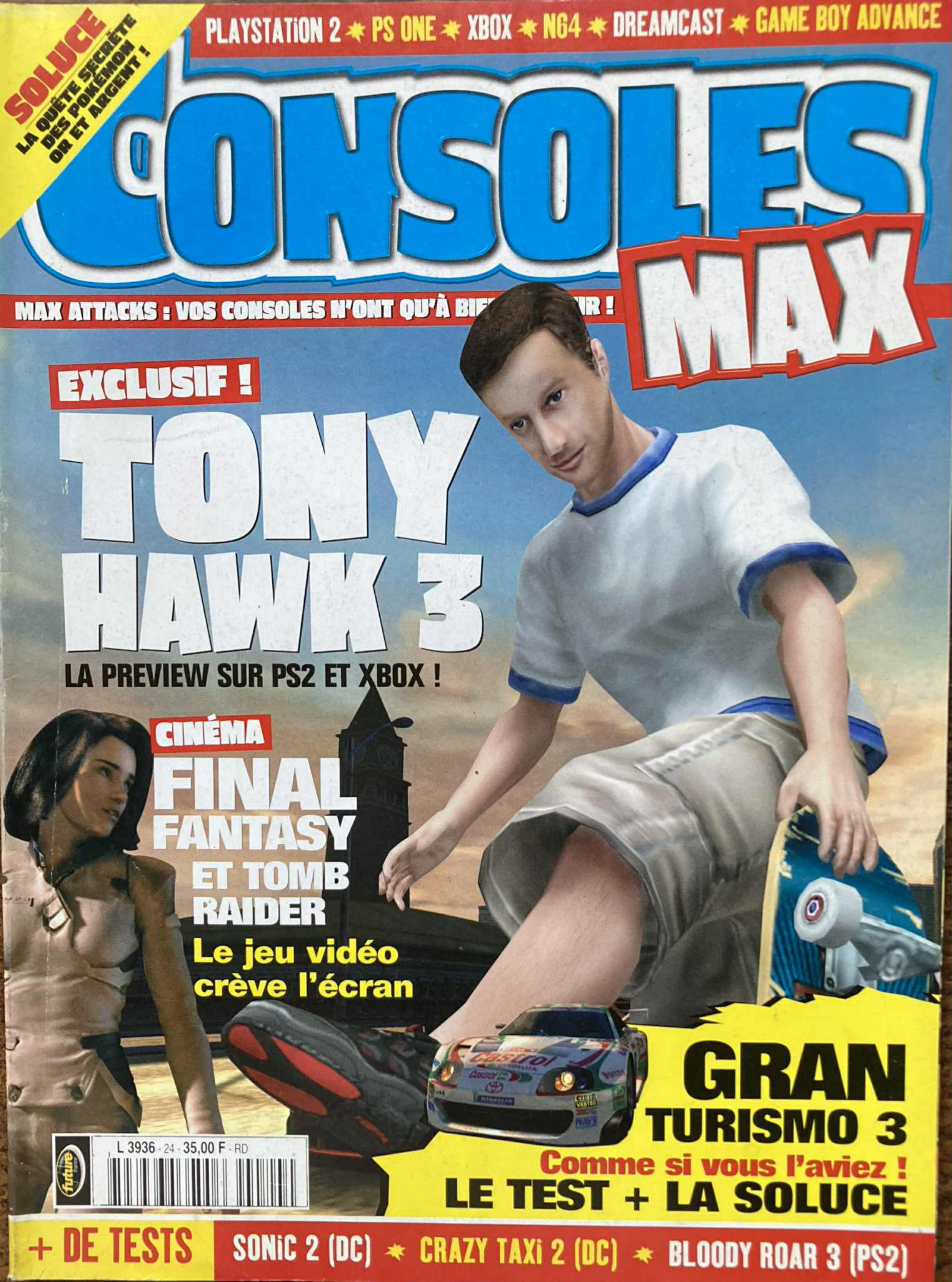 Première page de consolesmax numero24