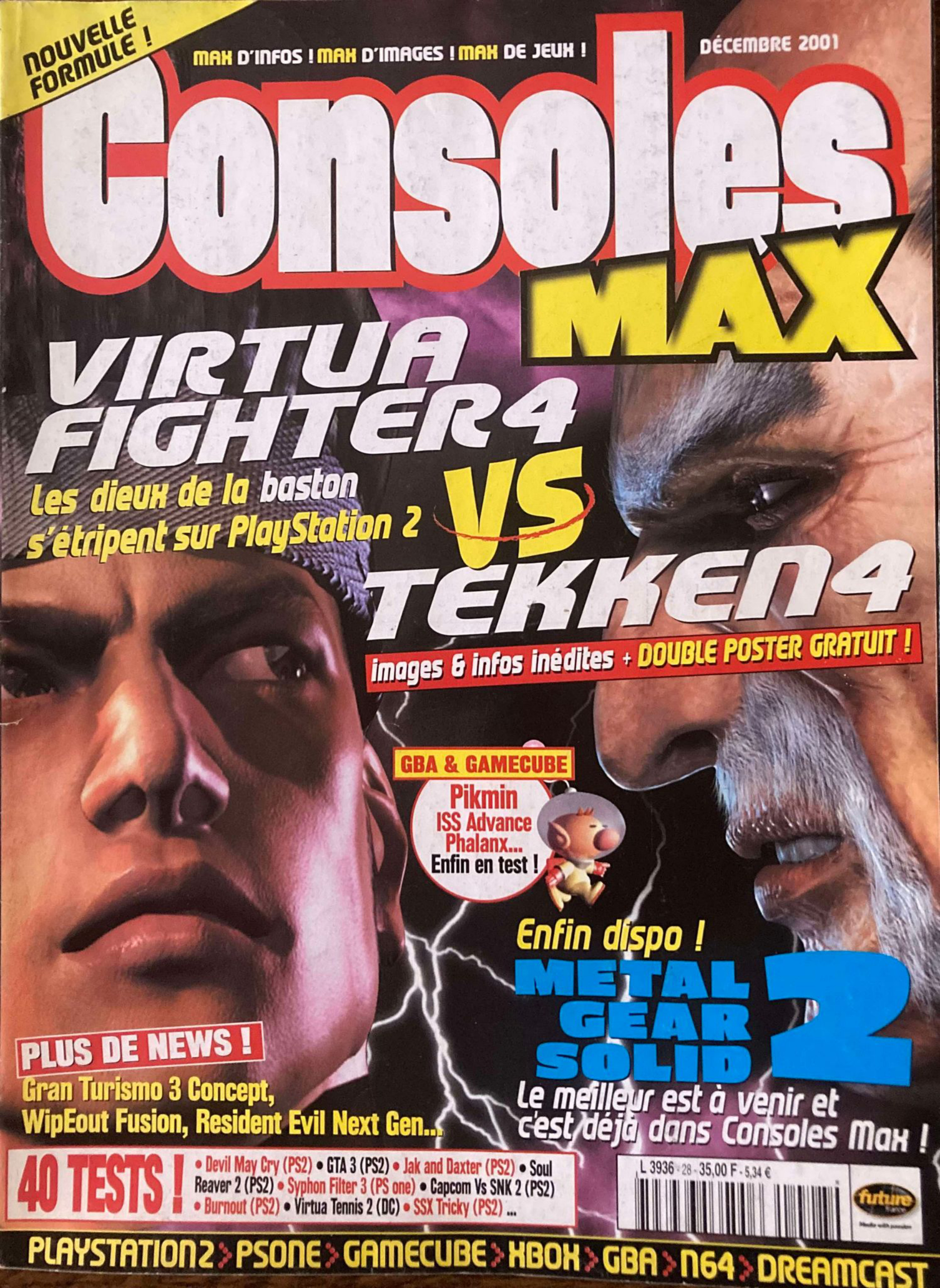Première page de consolesmax numero28