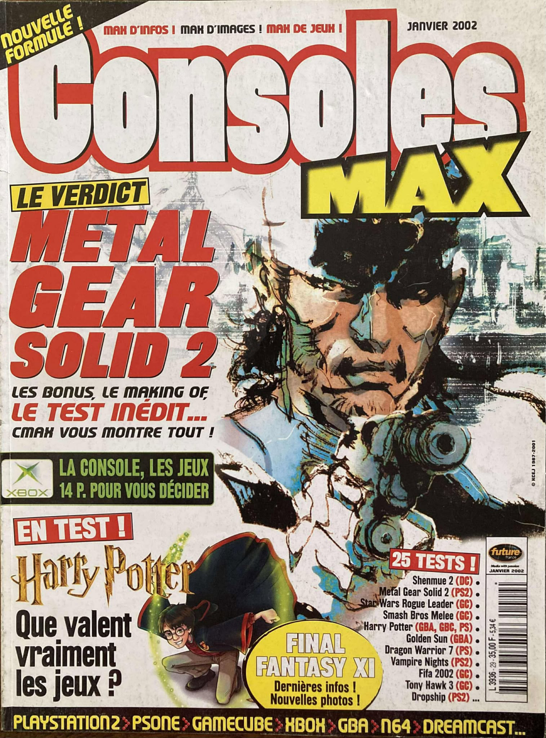 Première page de consolesmax numero29