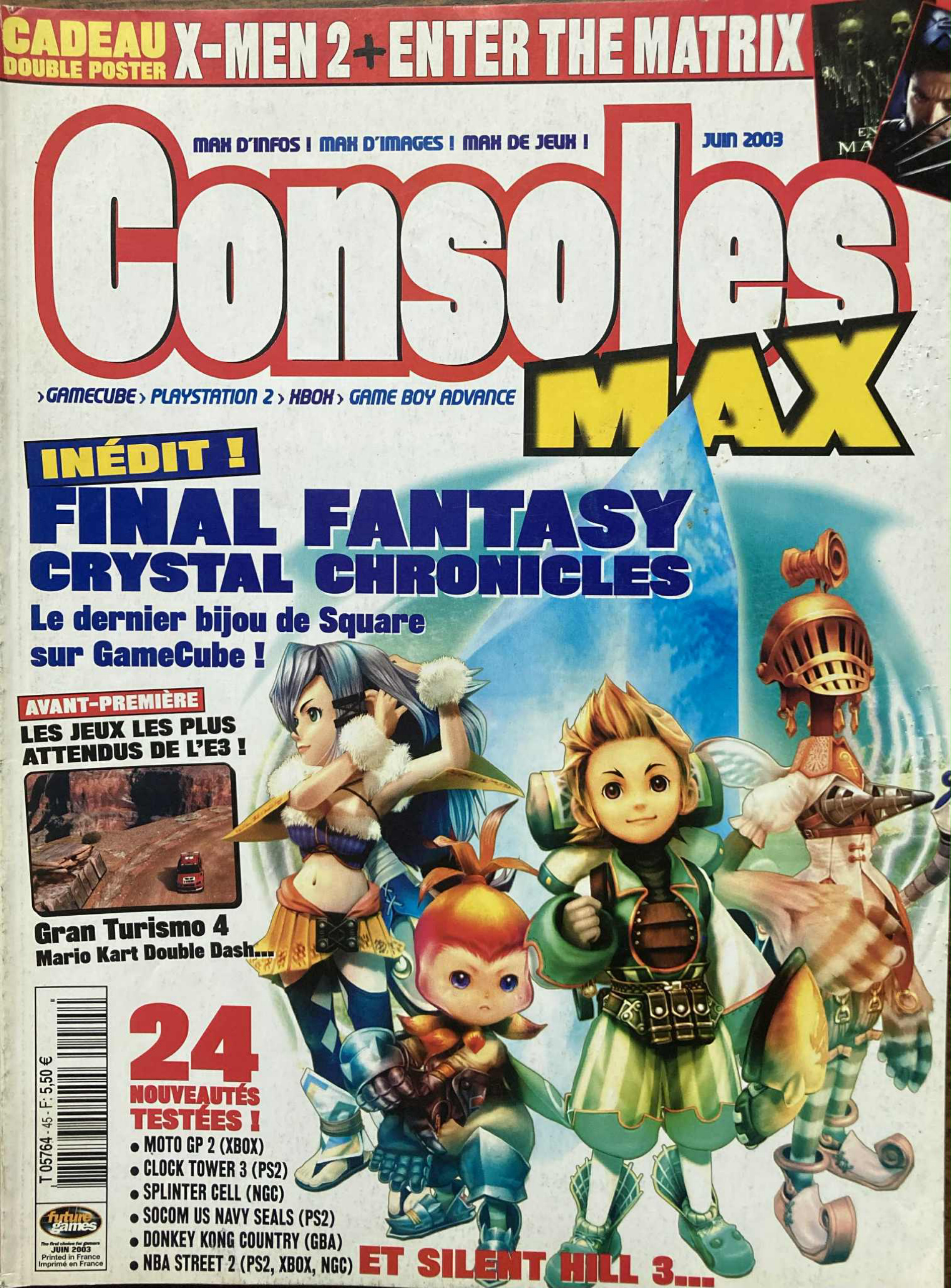 Première page de consolesmax numero45