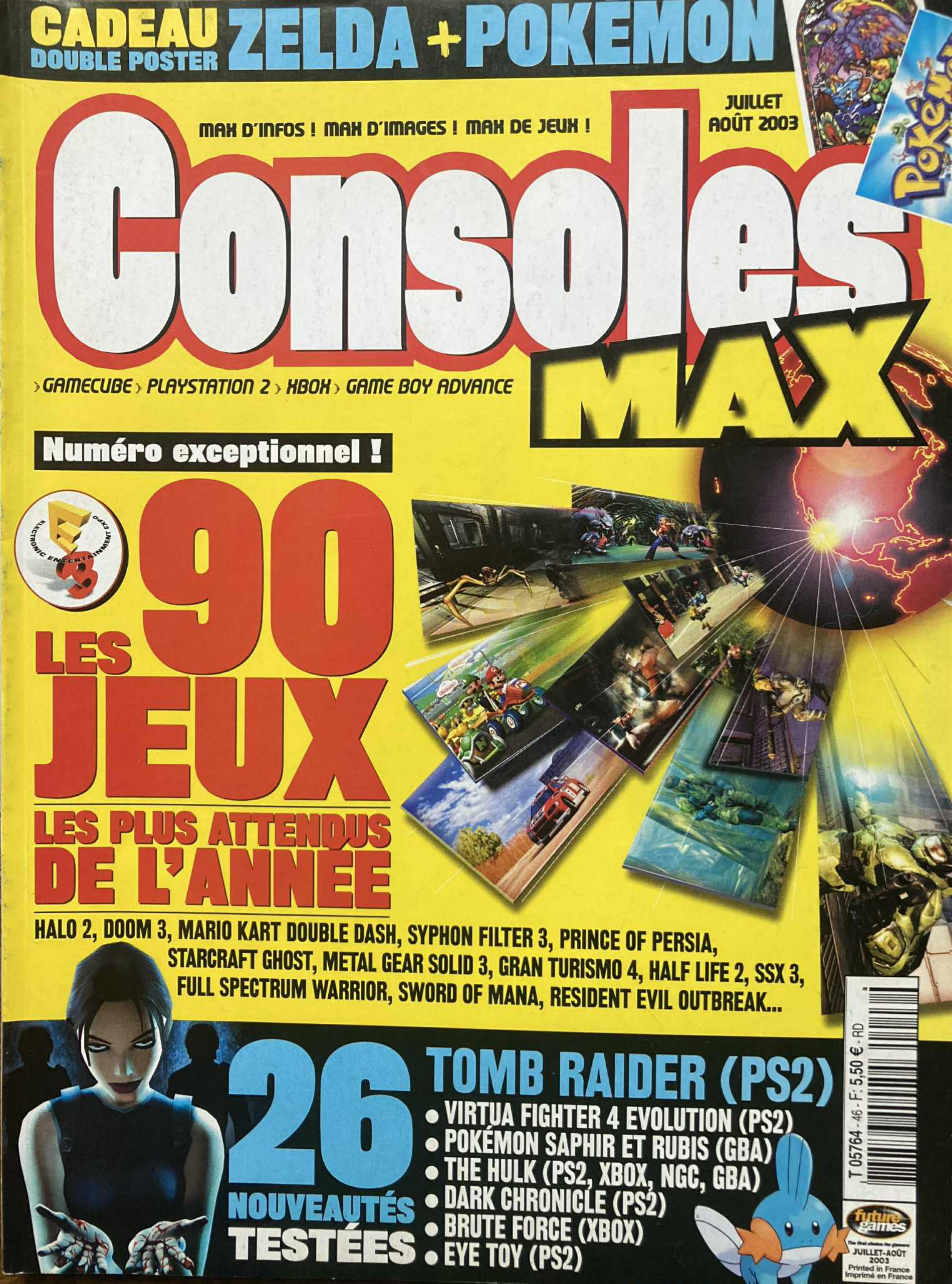 Première page de consolesmax numero46