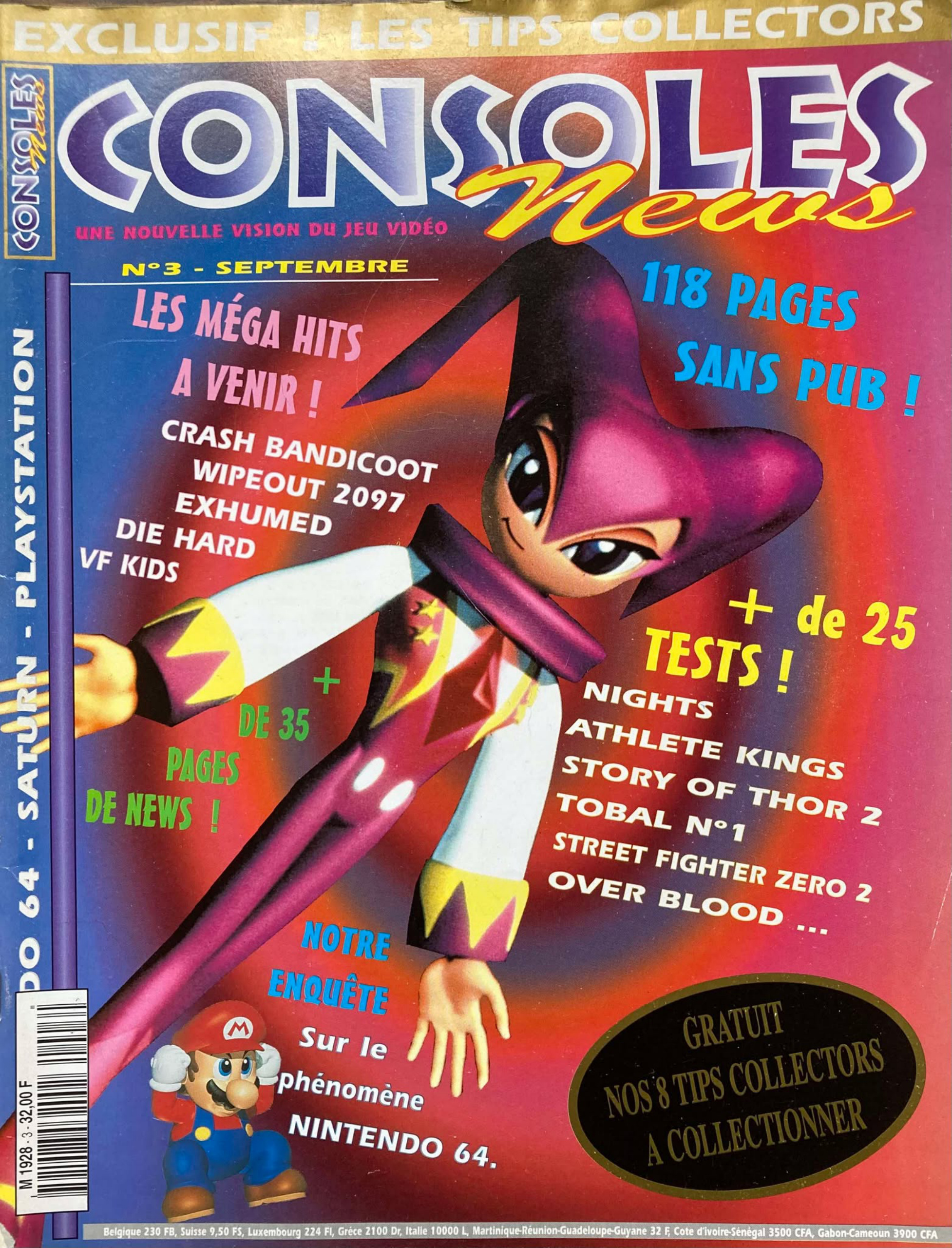Première page de consolesnews numero03