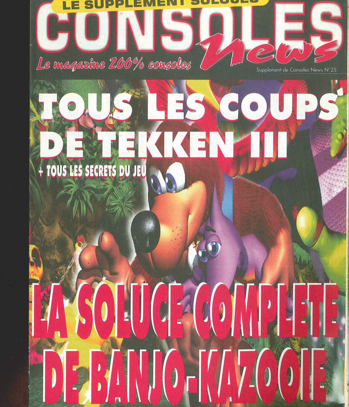 Première page de consolesnews numero25