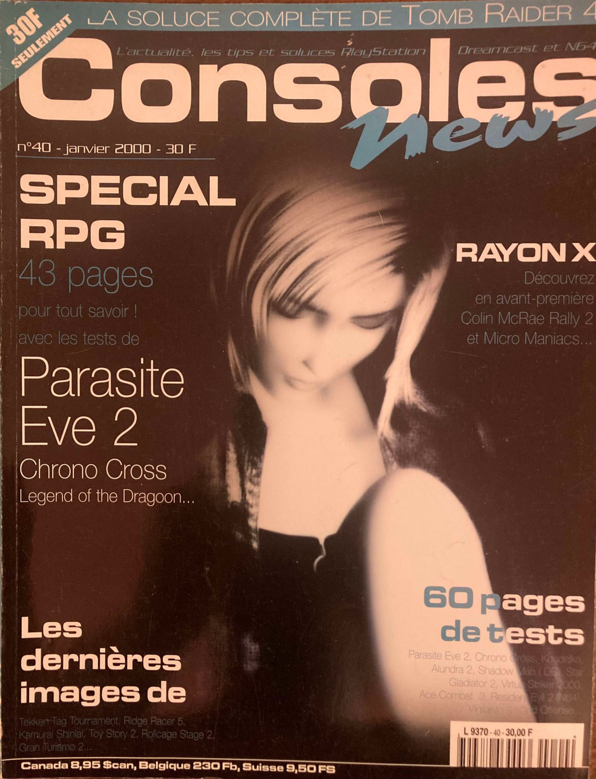 Première page de consolesnews numero40