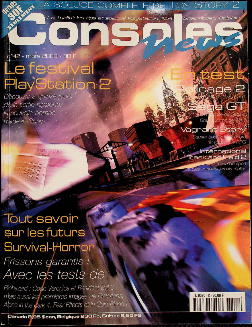 Première page de consolesnews numero42