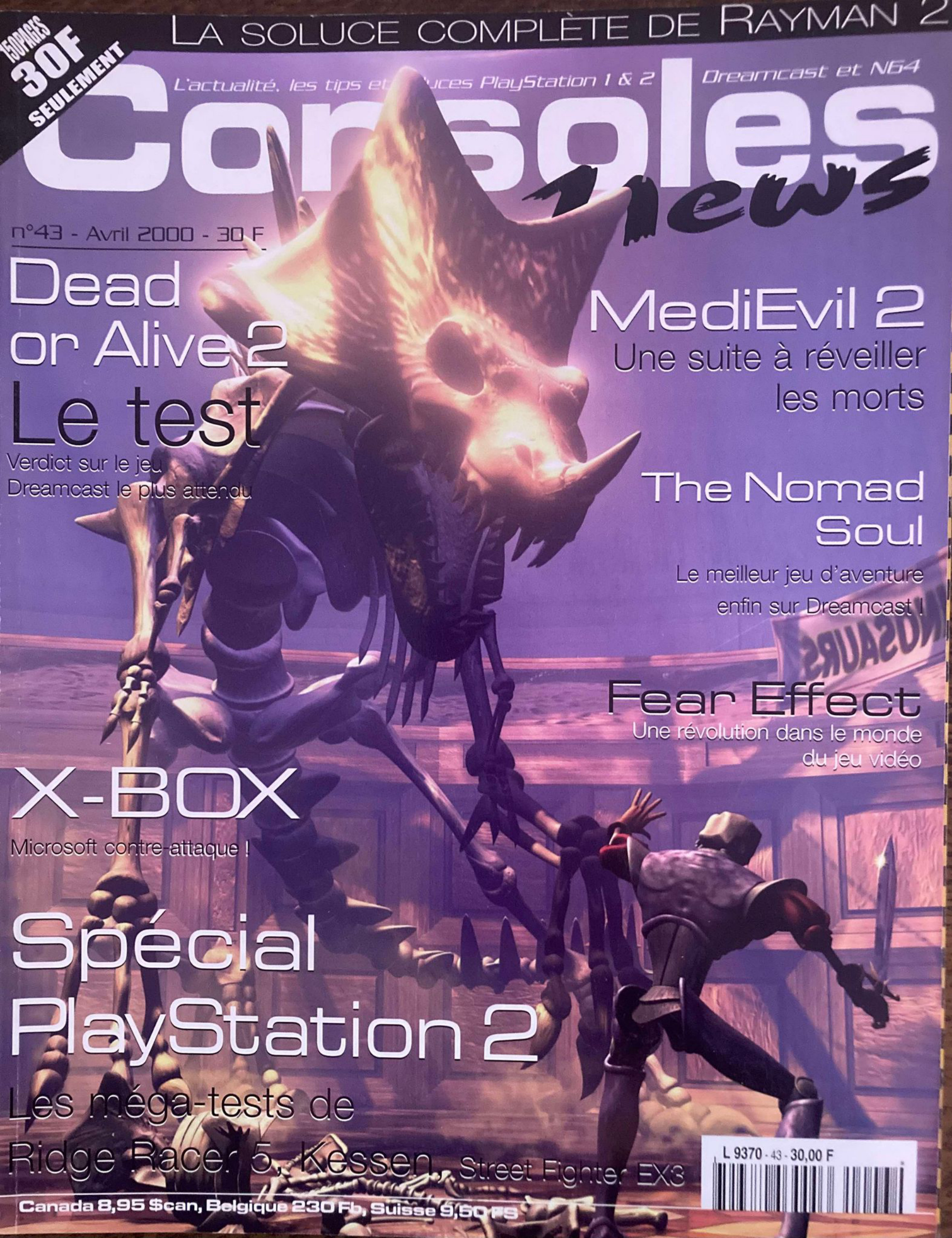 Première page de consolesnews numero43