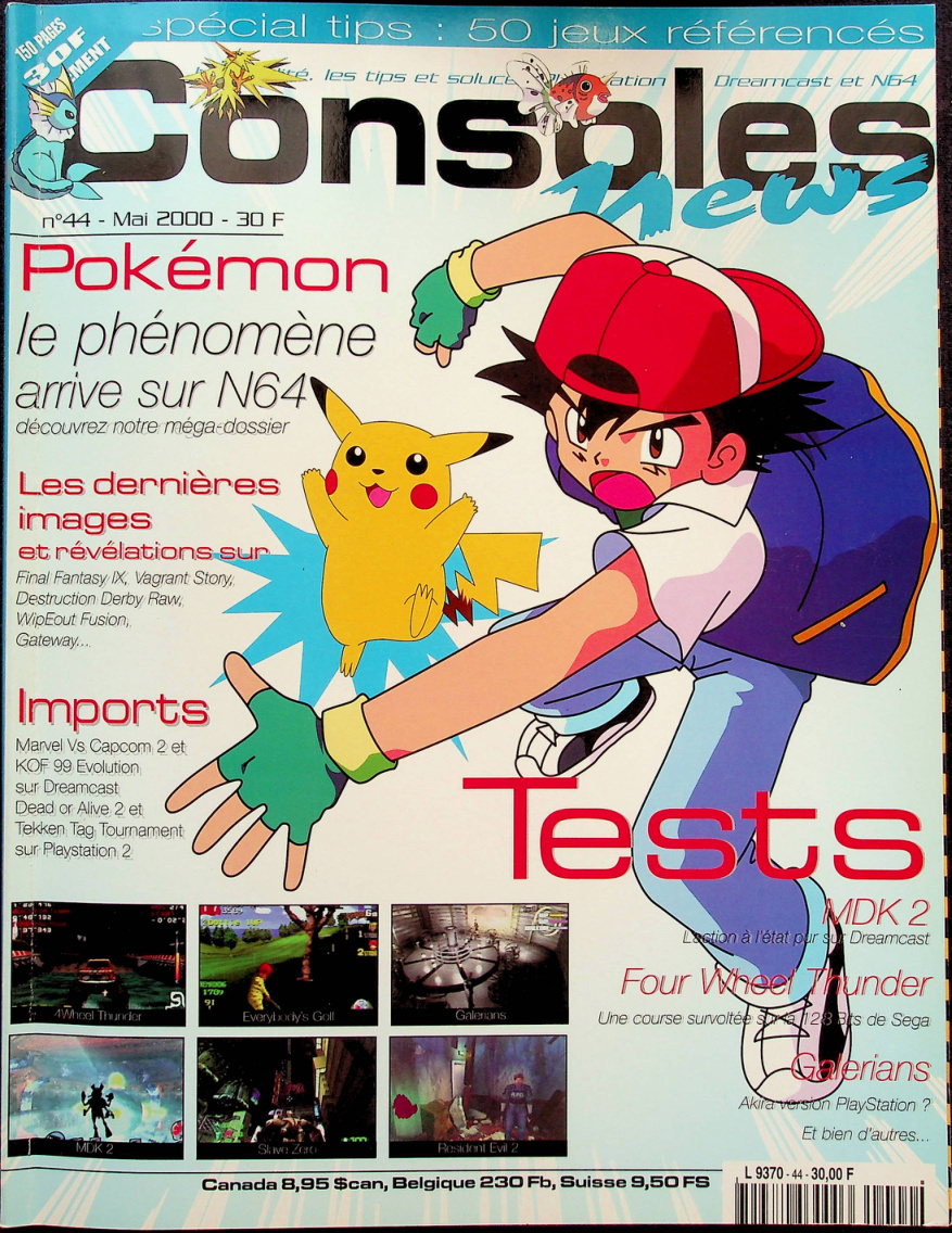 Première page de consolesnews numero44