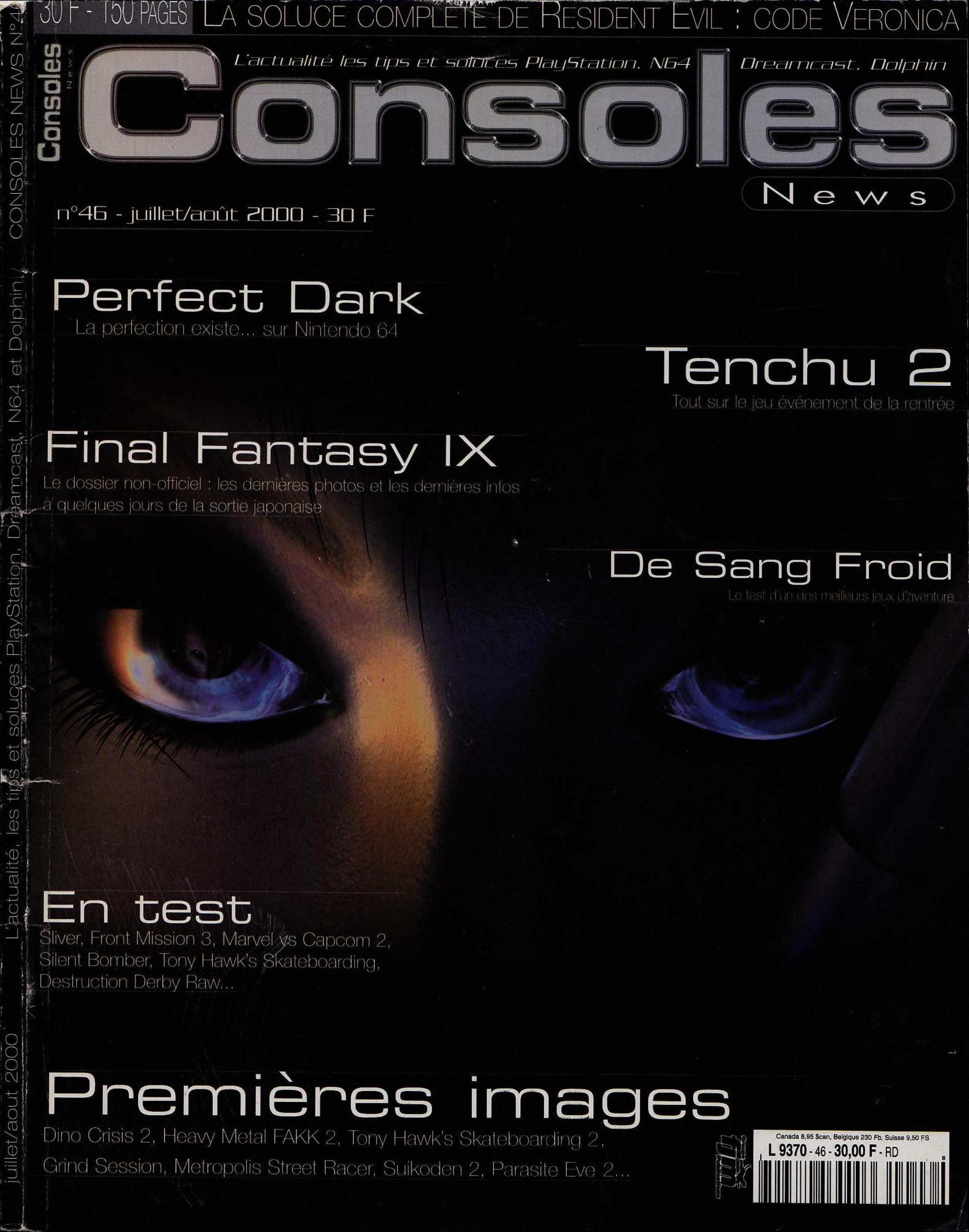 Première page de consolesnews numero46