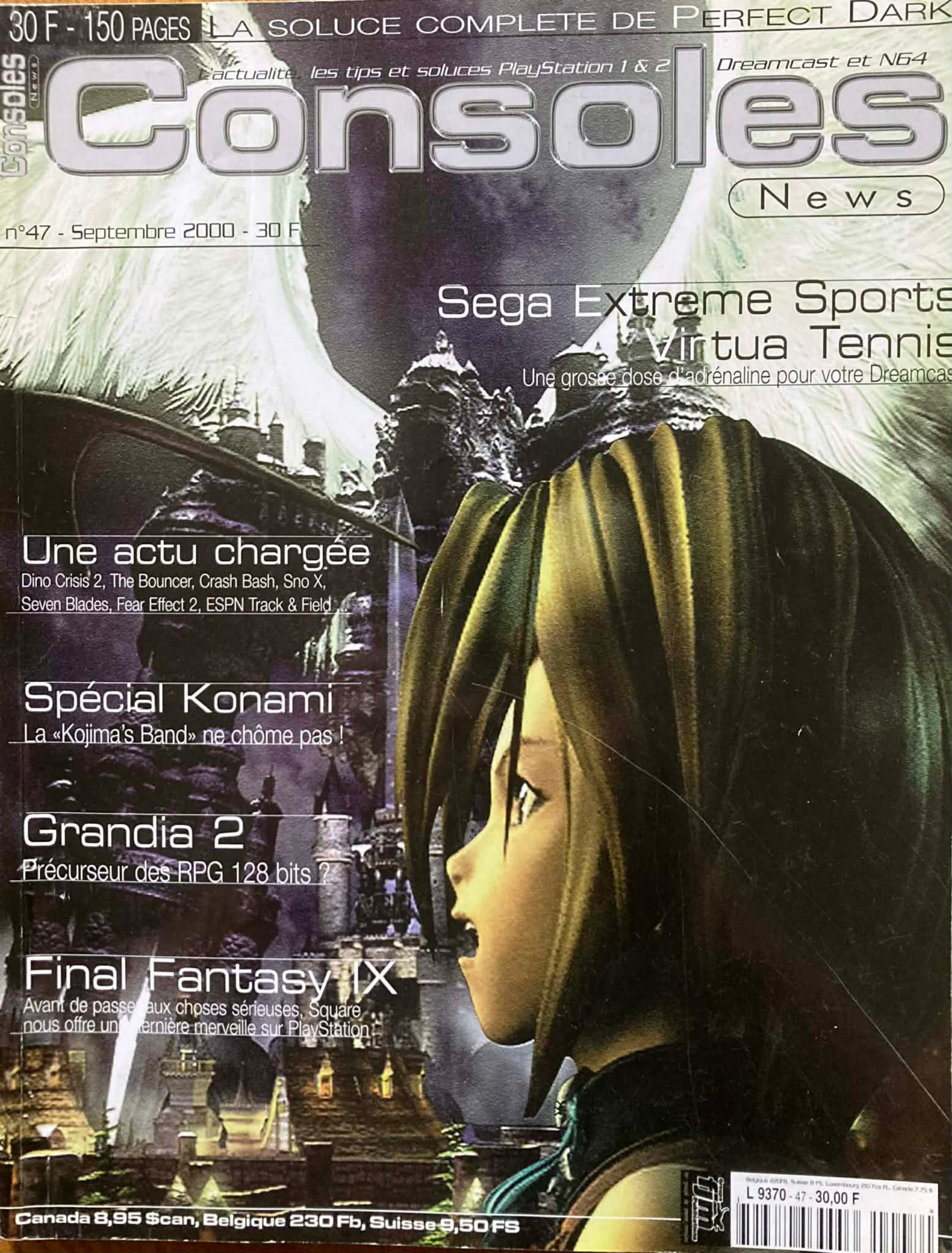 Première page de consolesnews numero47