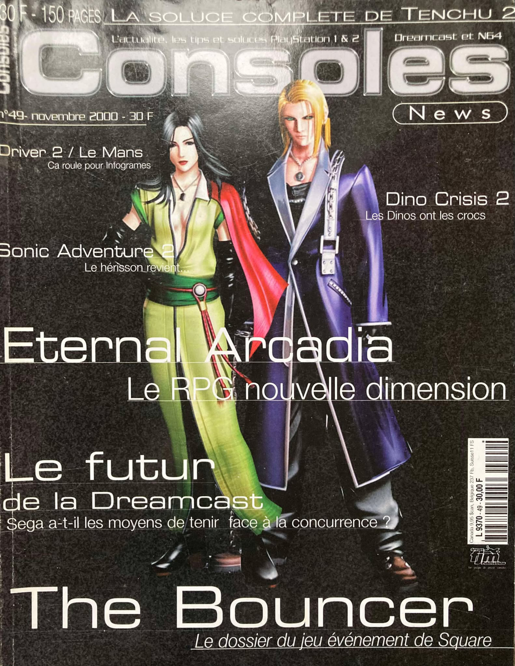 Première page de consolesnews numero49