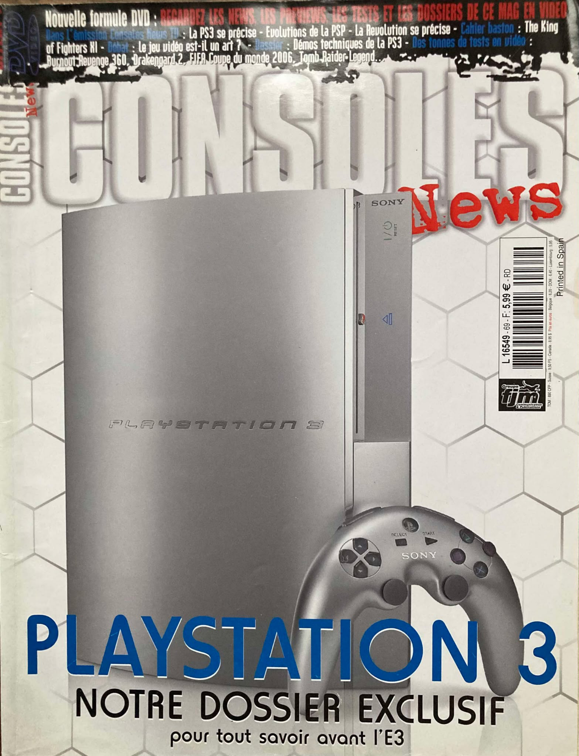 Première page de consolesnews numero69