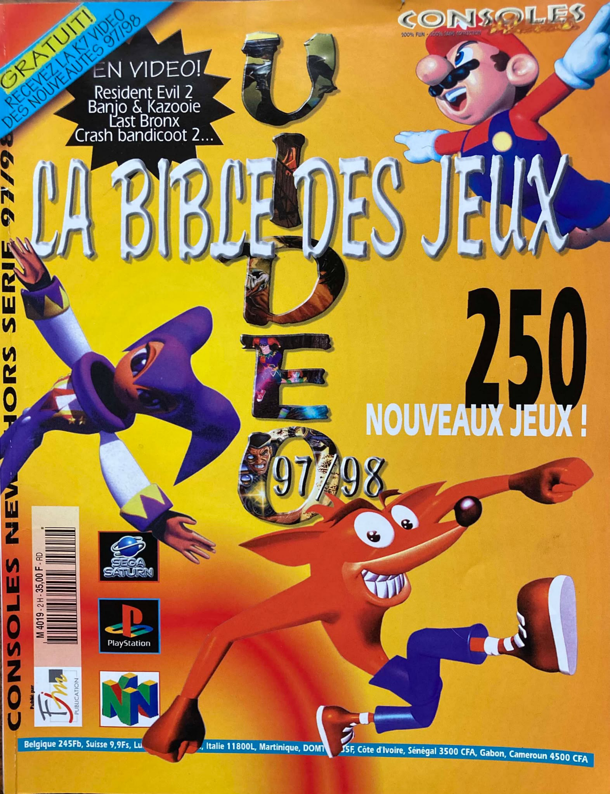 Première page de consolesnews numerohs02