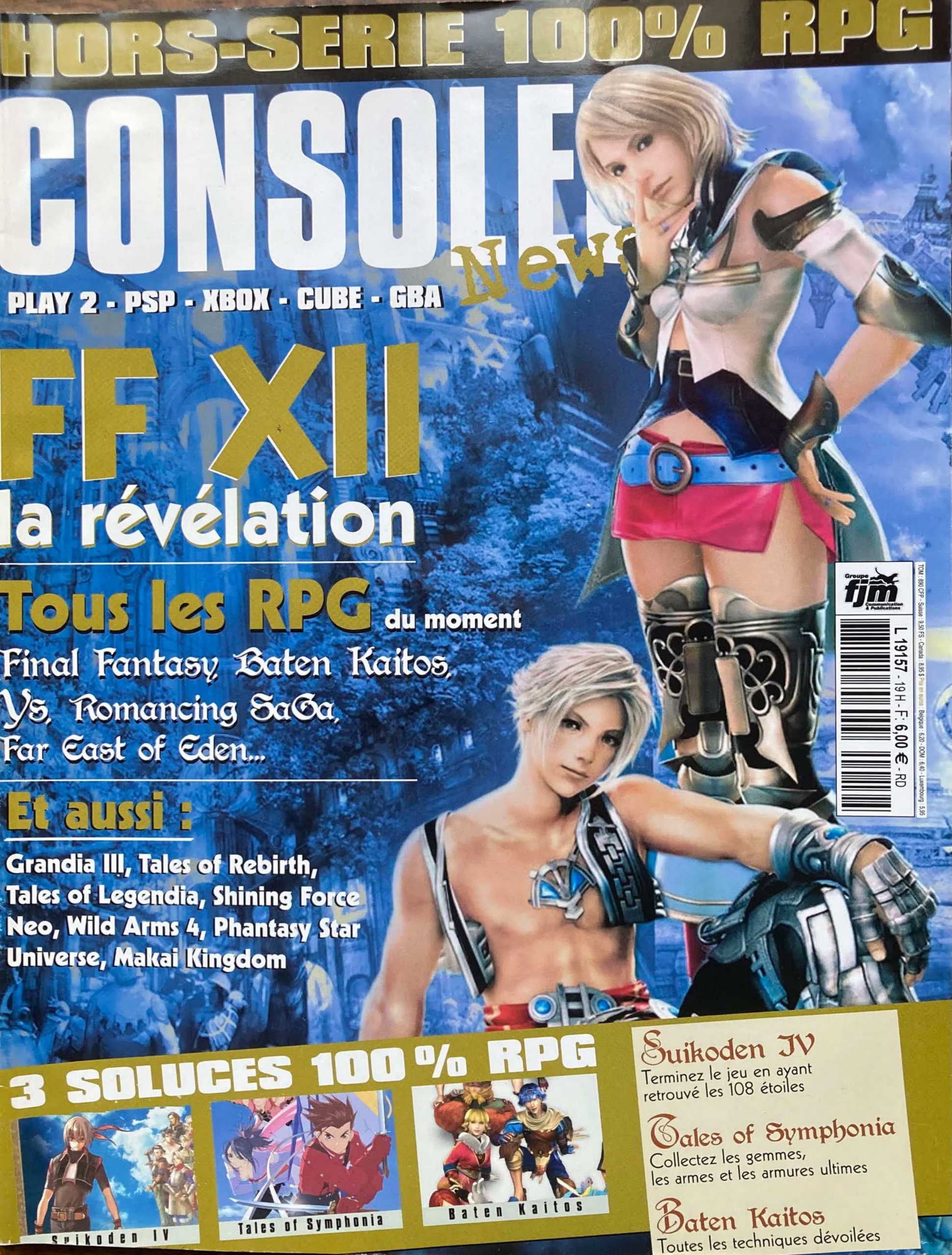 Première page de consolesnews numerohs19
