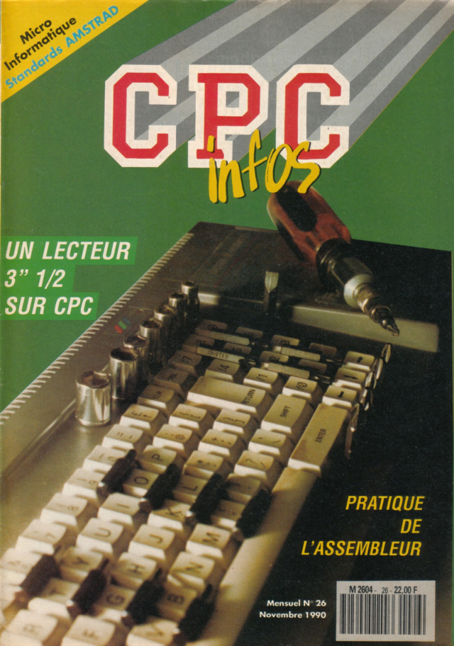 Première page de cpcinfos numero26