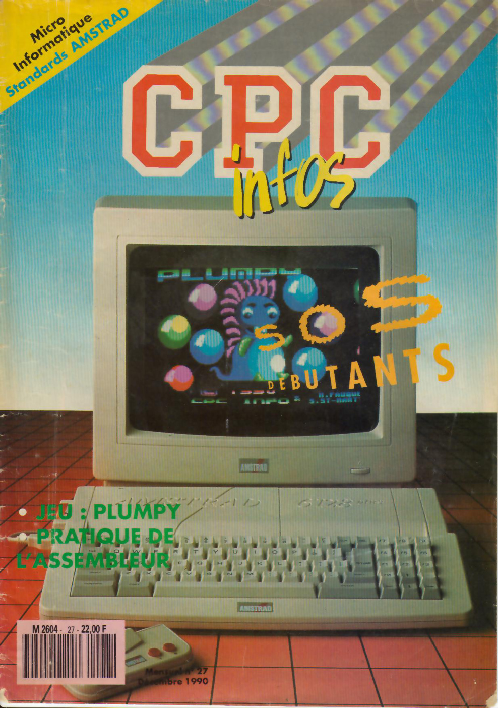 Première page de cpcinfos numero27