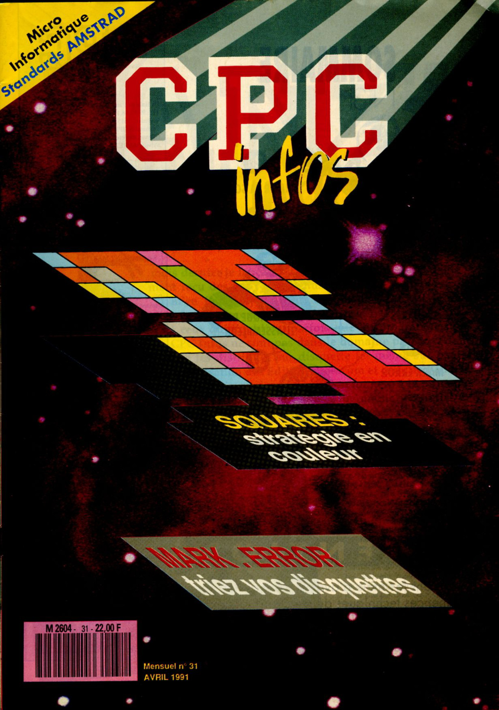 Première page de cpcinfos numero31