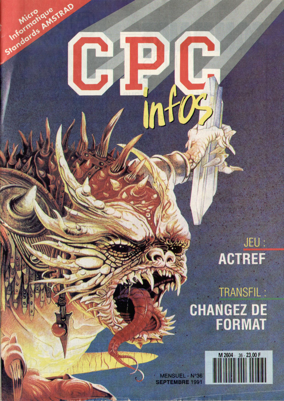 Première page de cpcinfos numero36