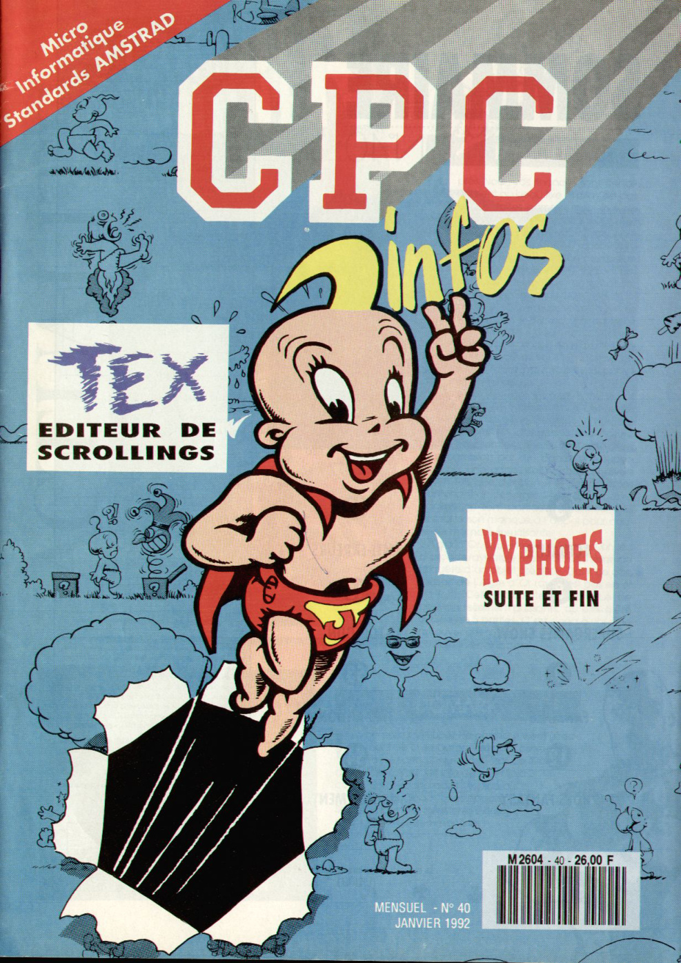Première page de cpcinfos numero40