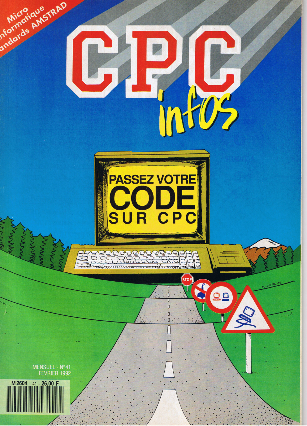 Première page de cpcinfos numero41