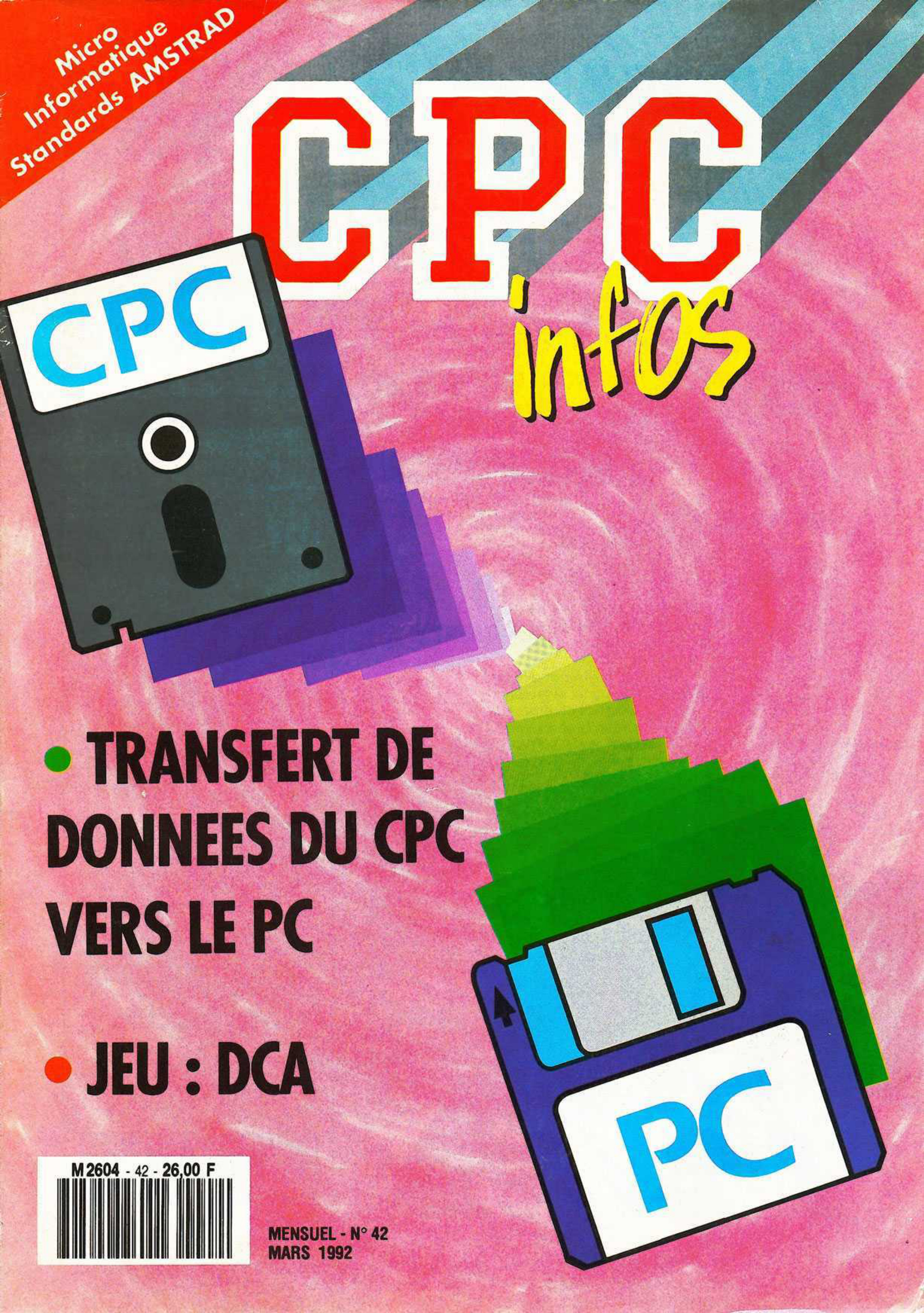 Première page de cpcinfos numero42
