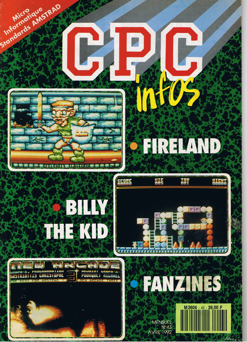 Première page de cpcinfos numero43