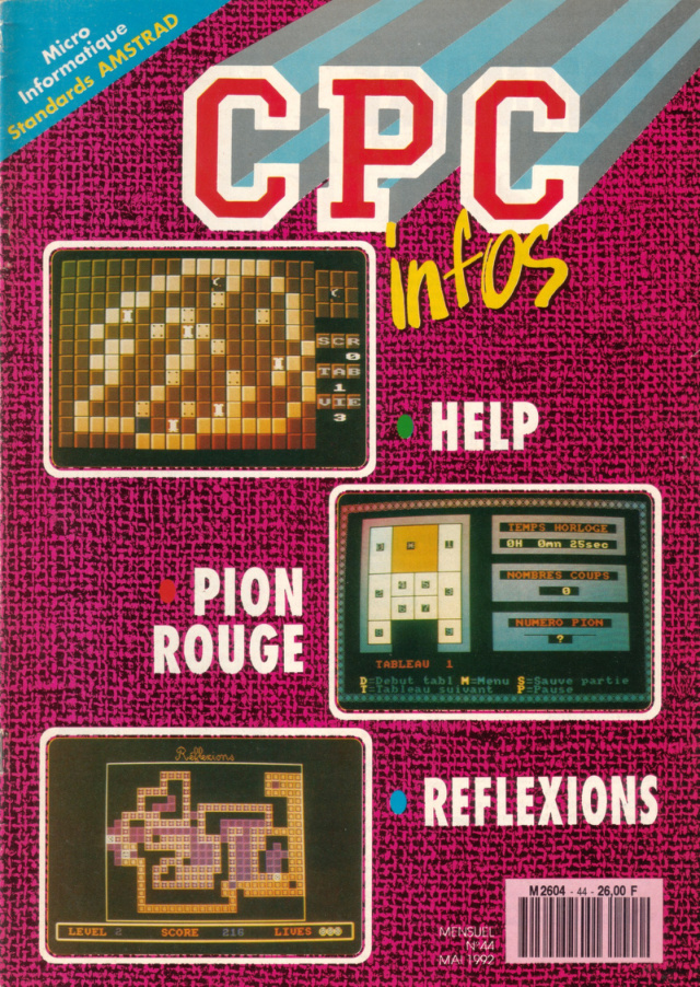 Première page de cpcinfos numero44