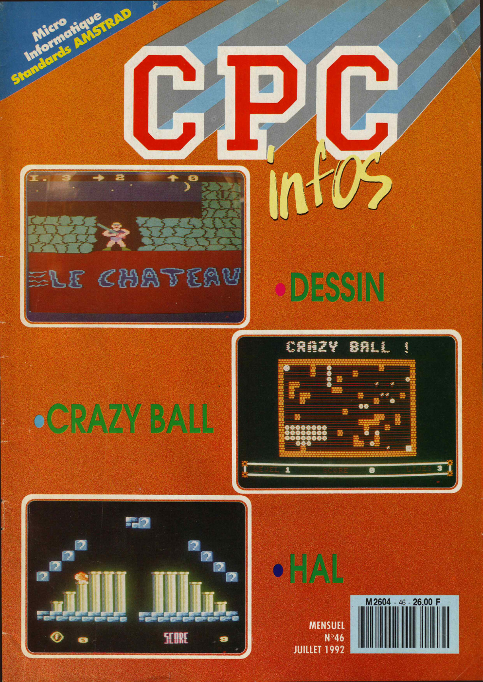 Première page de cpcinfos numero46