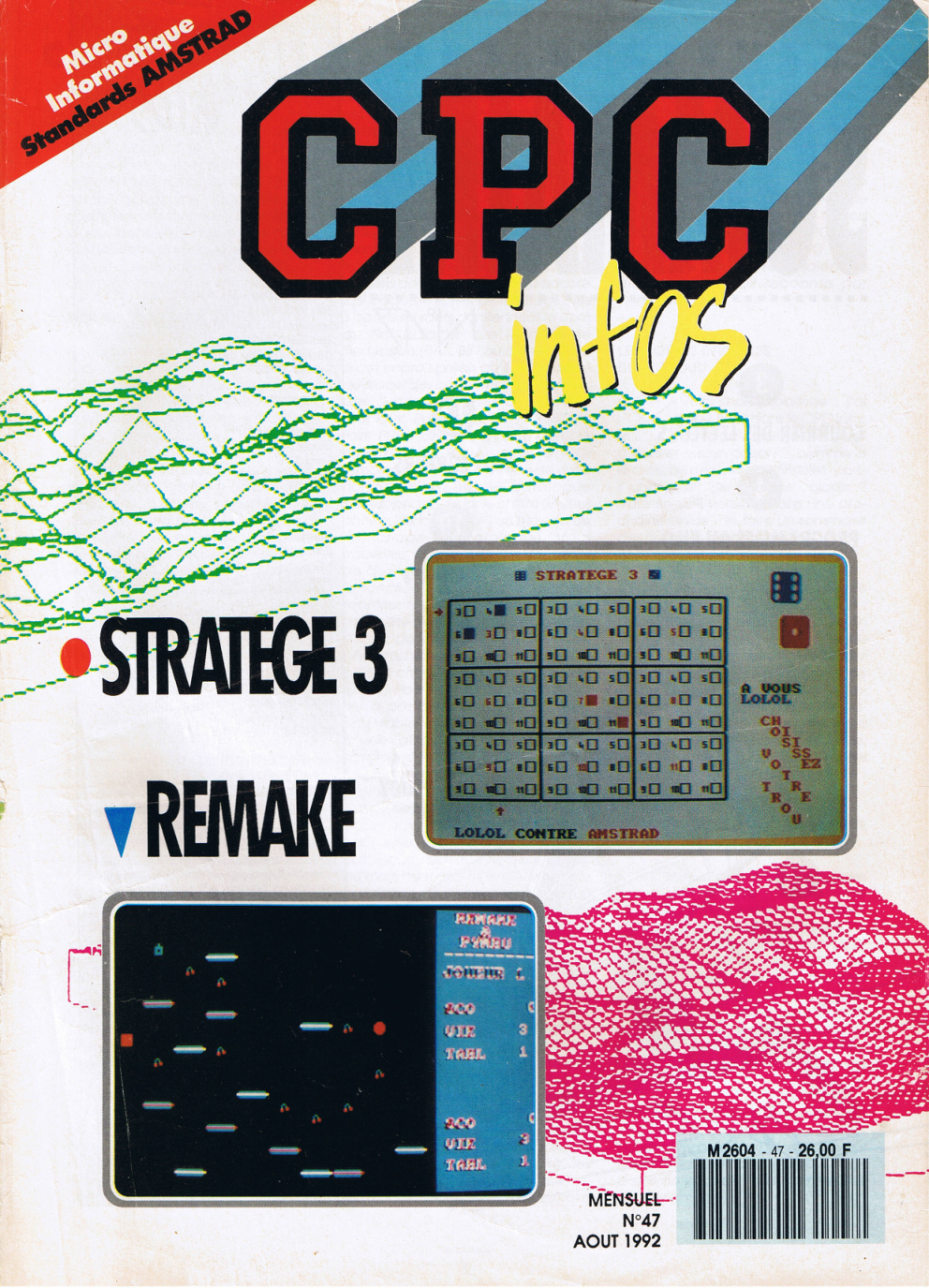 Première page de cpcinfos numero47