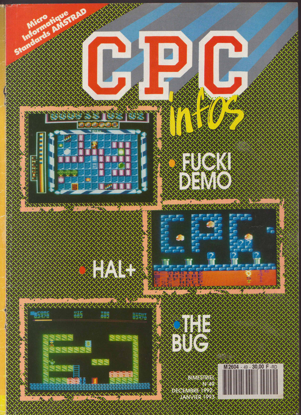 Première page de cpcinfos numero49