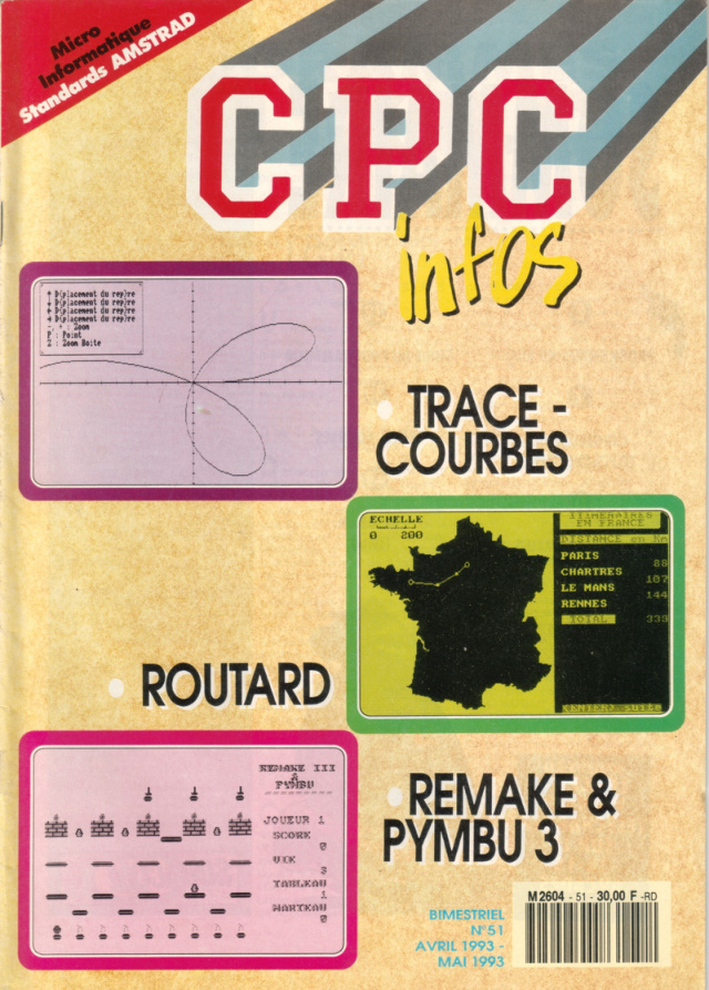 Première page de cpcinfos numero51