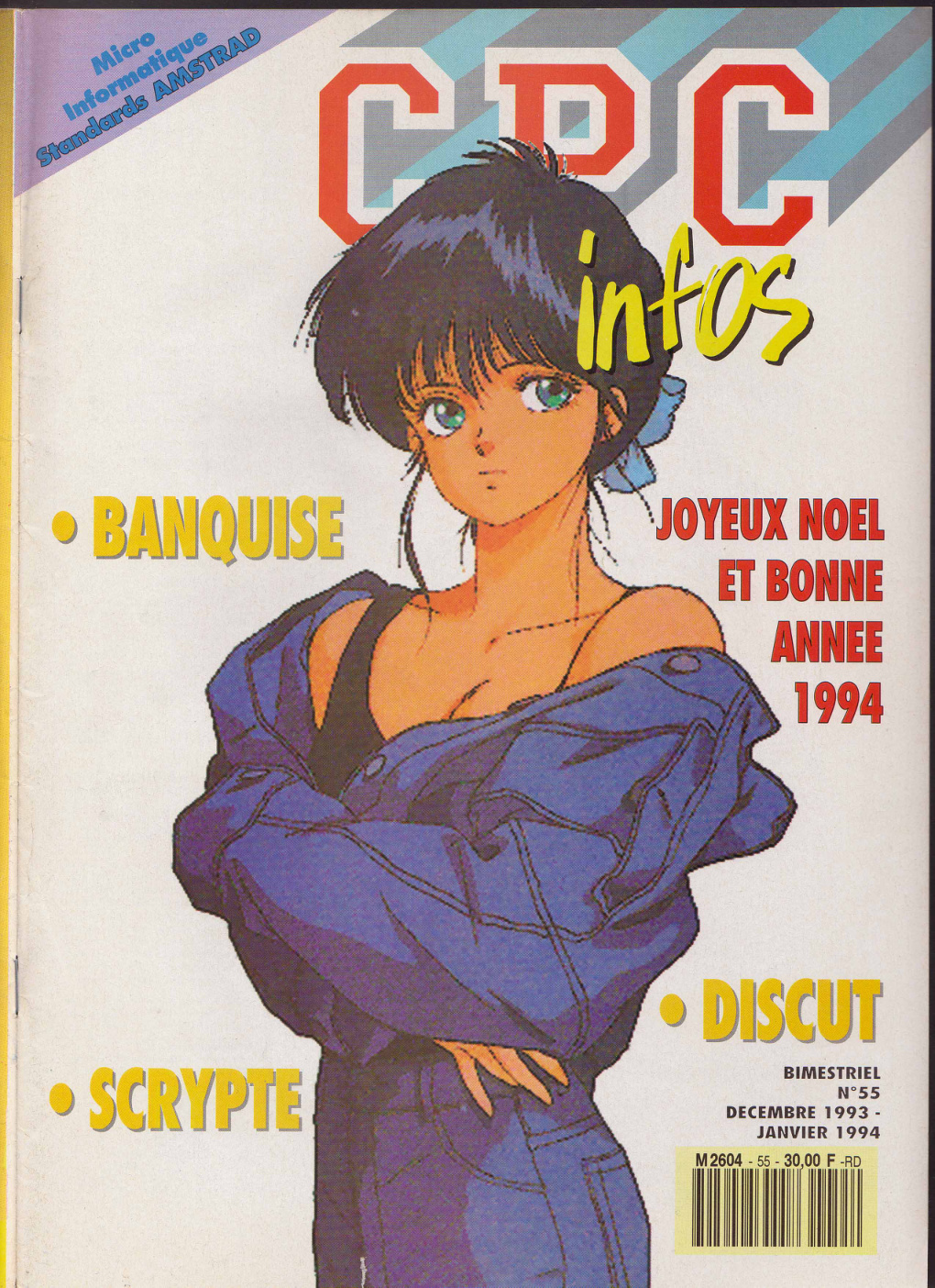 Première page de cpcinfos numero55